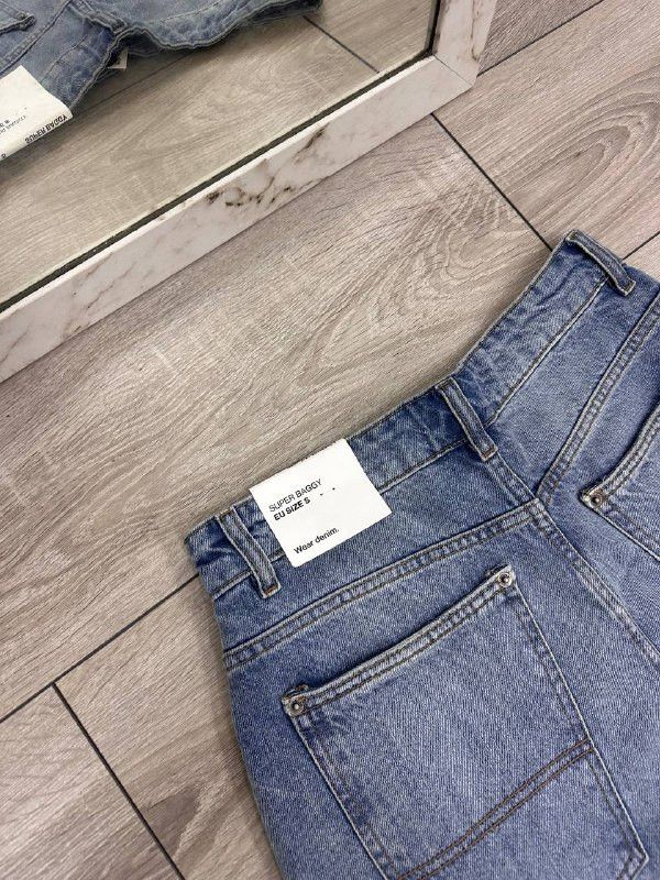 Hysteric Glamour Baggy Wide Denim Light Y2K New Jeans Size US 30 / EU 46 - 5 Thumbnail