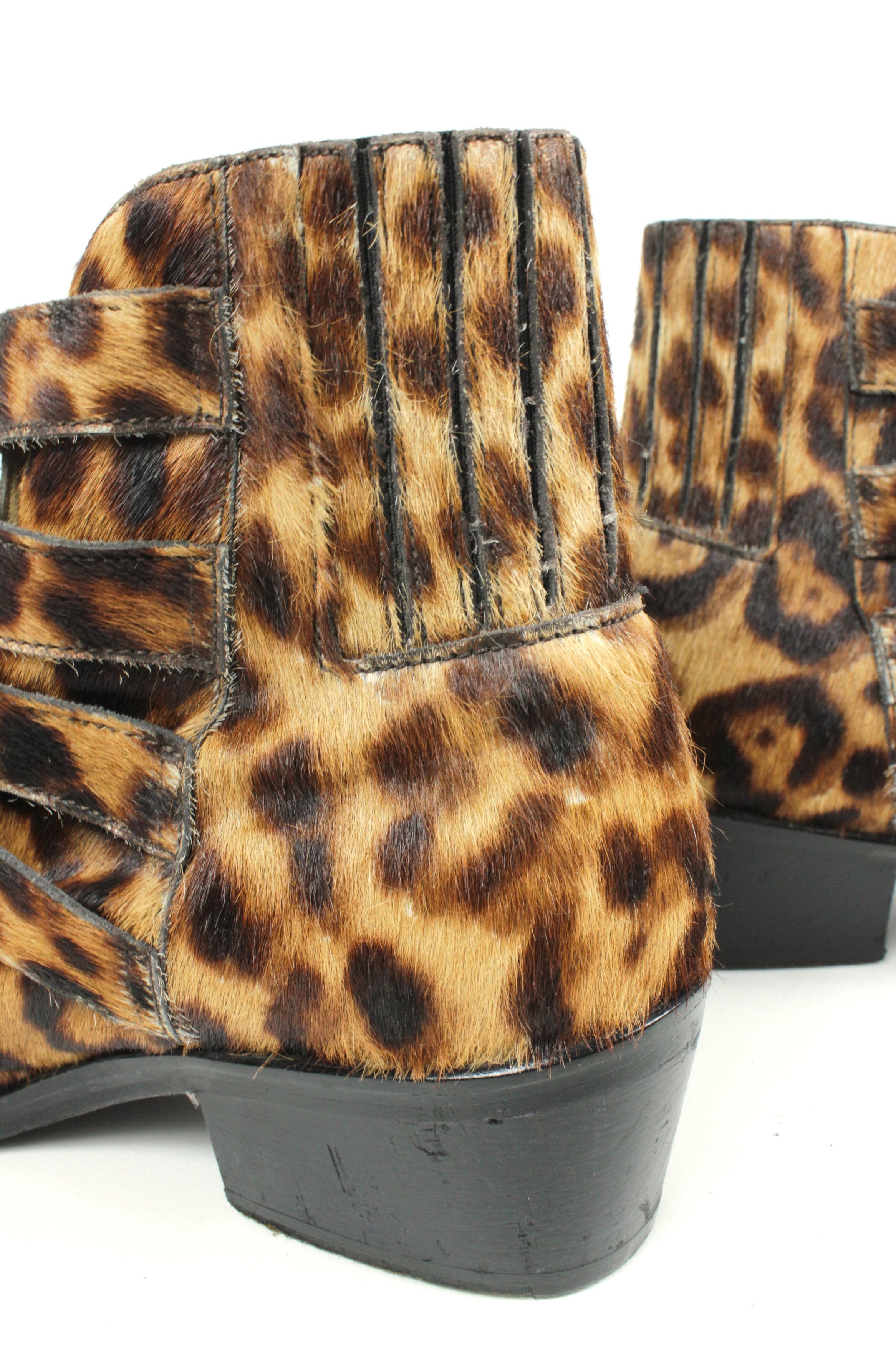 Toga Pulla Toga Pulla Leopard Buckle Western Shoes Size 40 Size US 10 / IT 40 - 8 Thumbnail