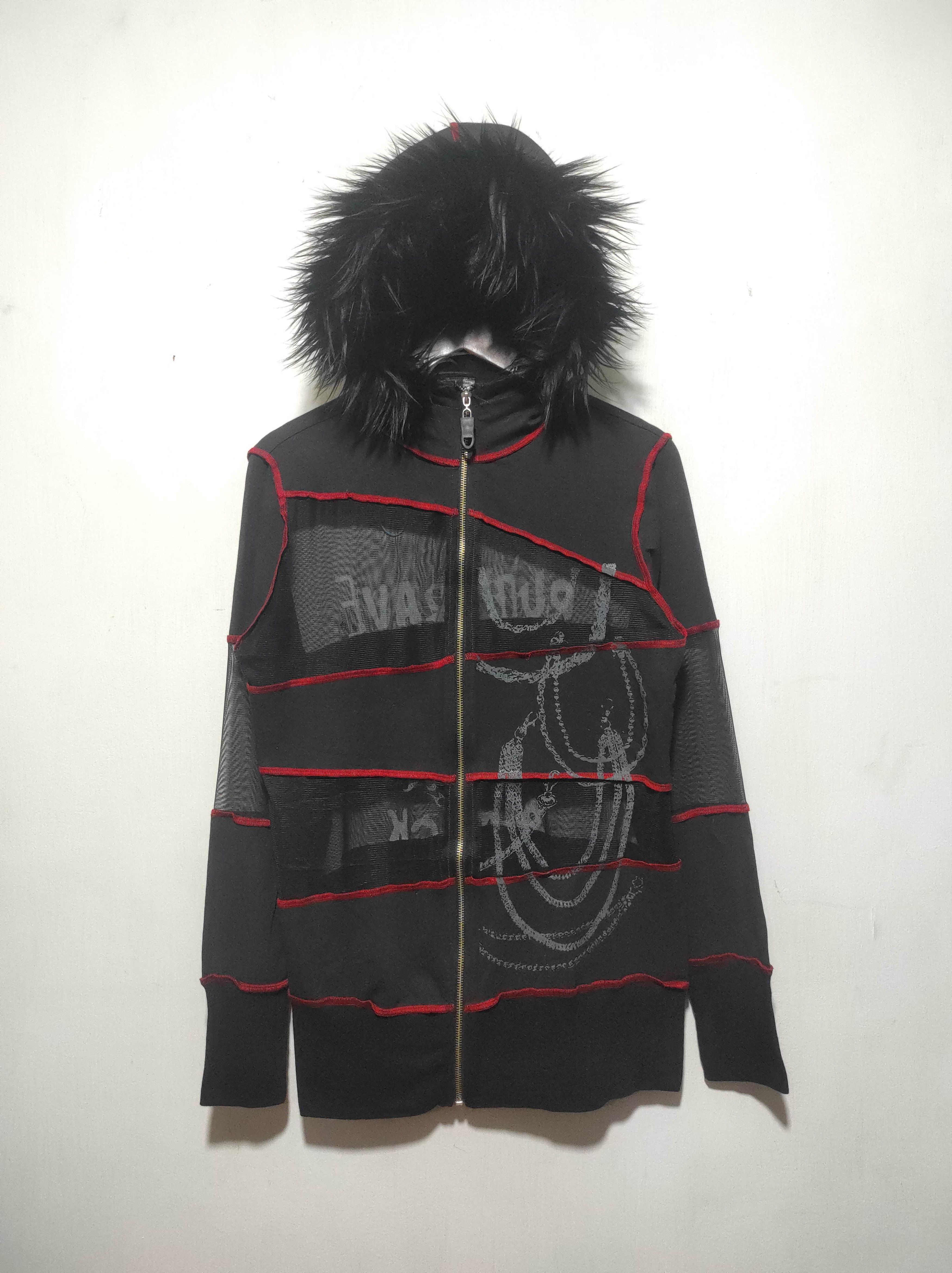 Hysteric Glamour Punk Rave Zipper Fur Hoodie Size US M / EU 48-50 / 2 - 2 Thumbnail