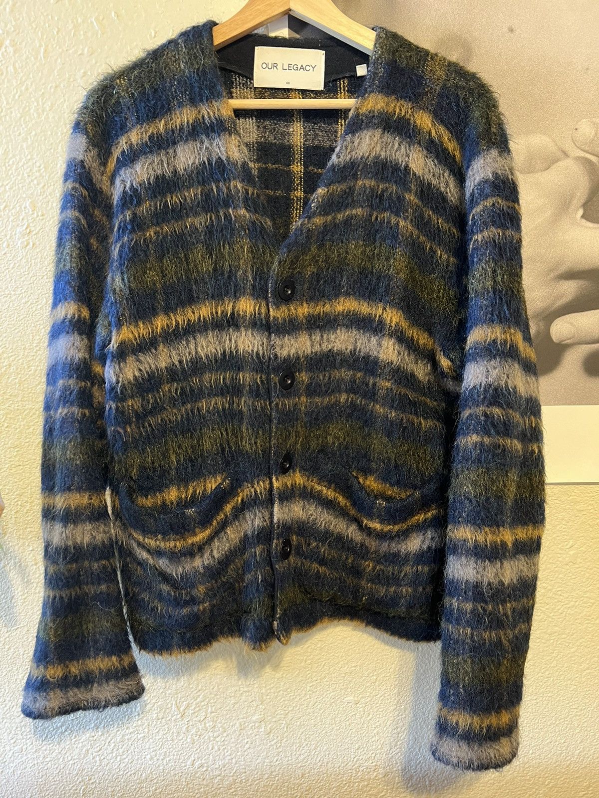 Our Legacy RARE GRAIL Our Legacy mohair cardigan Size US S / EU 44-46 / 1 - 1 Thumbnail
