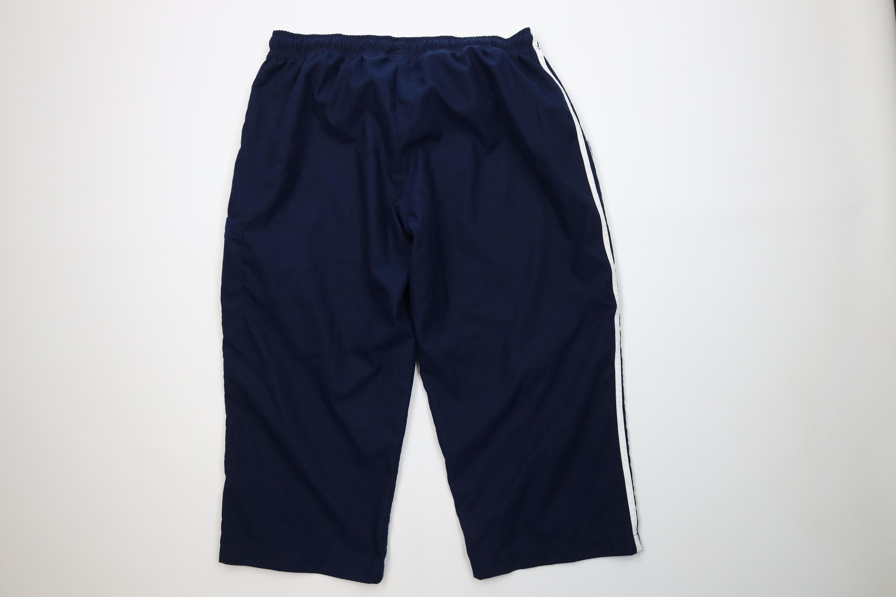 Adidas Vintage Y2K Adidas Babydoll Wide Leg Capris Pants Size 34" / US 12 / IT 48 - 9 Thumbnail