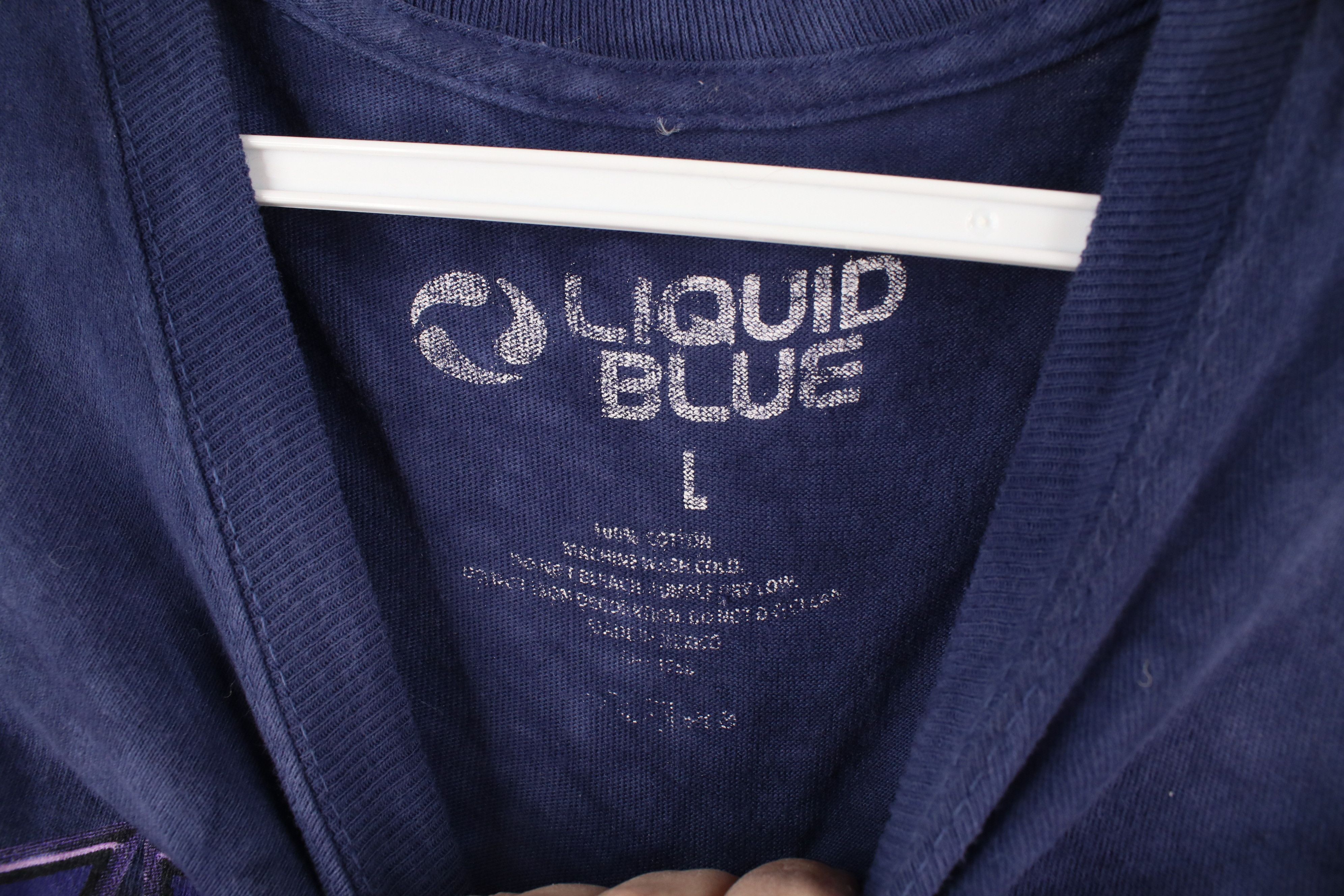 Liquid Blue Retro Liquid Blue Purple Haze Jimi Hendrix Band T-Shirt Size US L / EU 52-54 / 3 - 5 Thumbnail