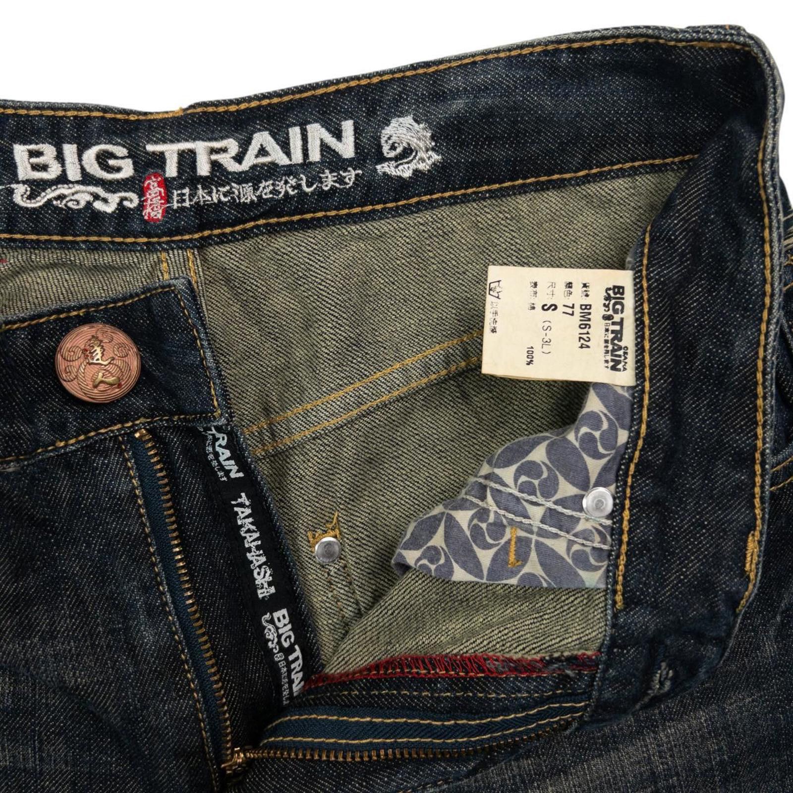 Other Vintage Big Train Embroidered Patchwork Denim Jeans Size W30 Size US 30 / EU 46 - 5 Thumbnail