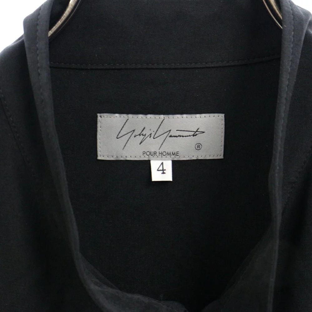 Yohji Yamamoto Yohji Yamamoto POUR HOMME 21SS COLLAR BLOUSE Size US XL / EU 56 / 4 - 5 Thumbnail