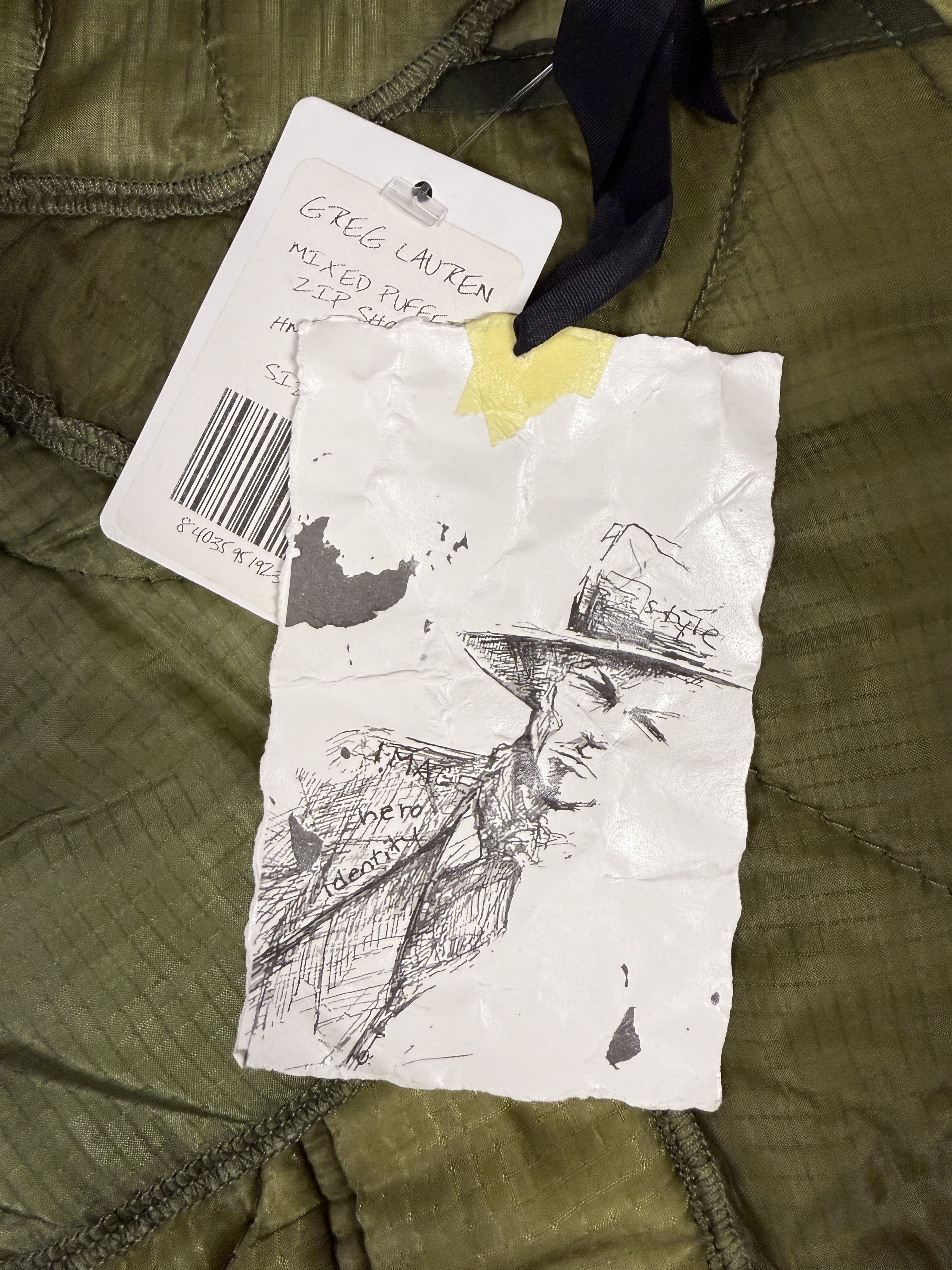 Greg Lauren $1525 Greg Lauren Mixed Puffer Zip Short Size US 34 / EU 50 - 8 Thumbnail