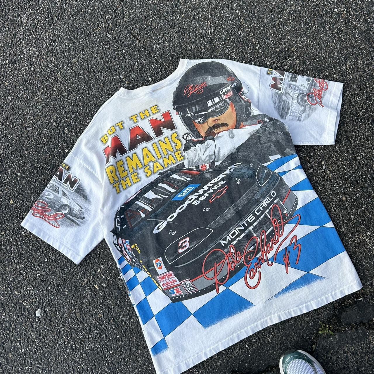 Chase Authentics 1996 NASCAR Dale Earnhardt aop tee Size US L / EU 52-54 / 3 - 4 Thumbnail