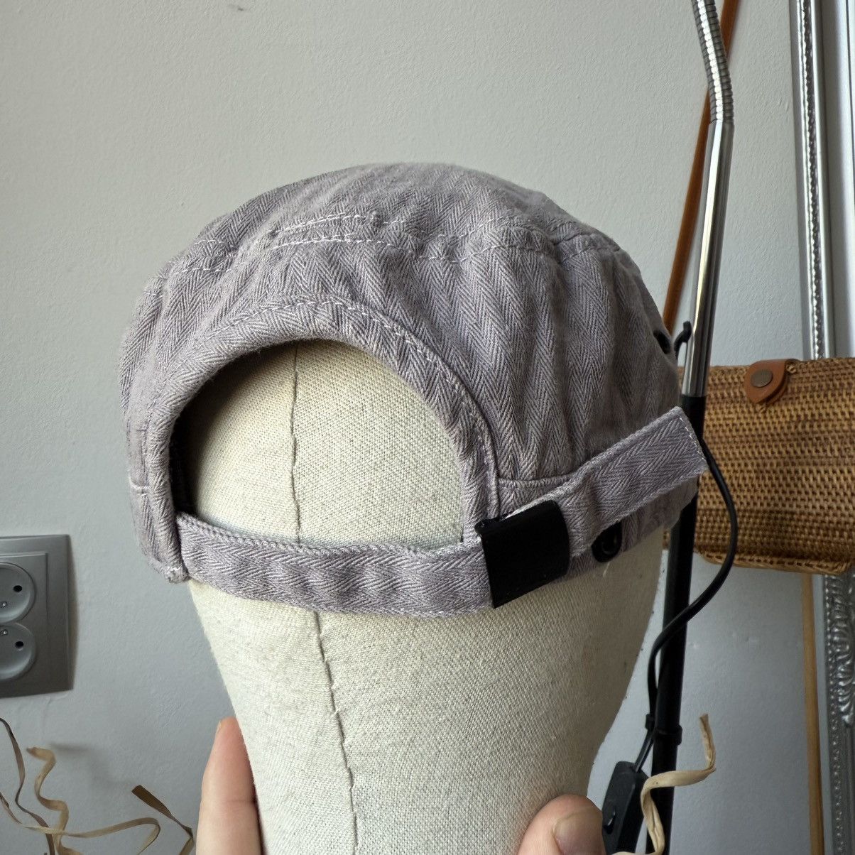 If Six Was Nine 2000s Vintage Y2K Cadet cap Military Dad Hat kapital vibe Size ONE SIZE - 4 Thumbnail