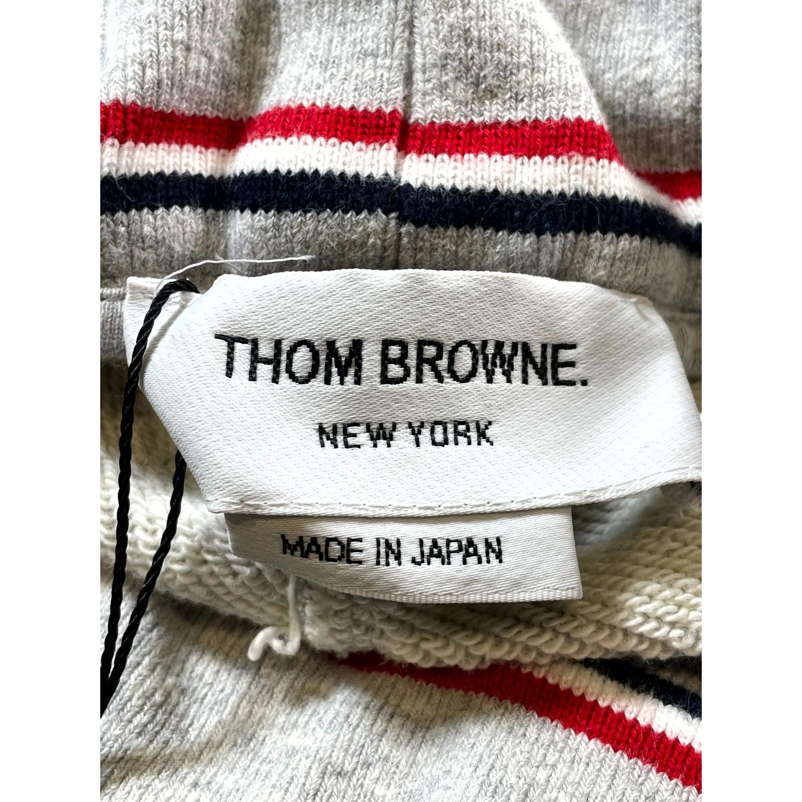 Thom Browne Thom Browne Stripe Light Grey Sweats Size US 36 / EU 52 - 4 Thumbnail
