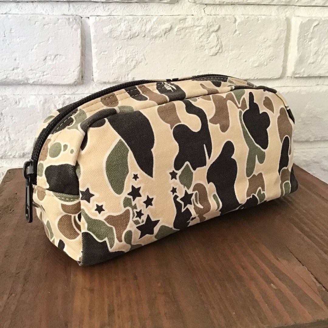 Bape 🔥Vintage🔥 BAPE STA CAMO Pouch a bathing ape star NIGO Size ONE SIZE - 1 Thumbnail