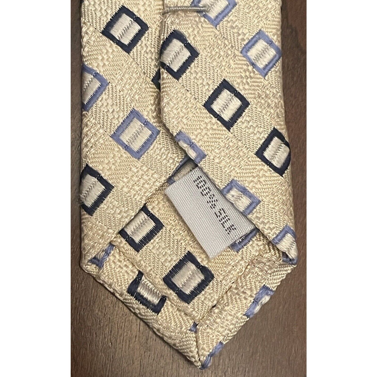 Burma Bibas Burma Bibas 100% Silk Men’s Neck Tie Made In China Size ONE SIZE - 7 Thumbnail
