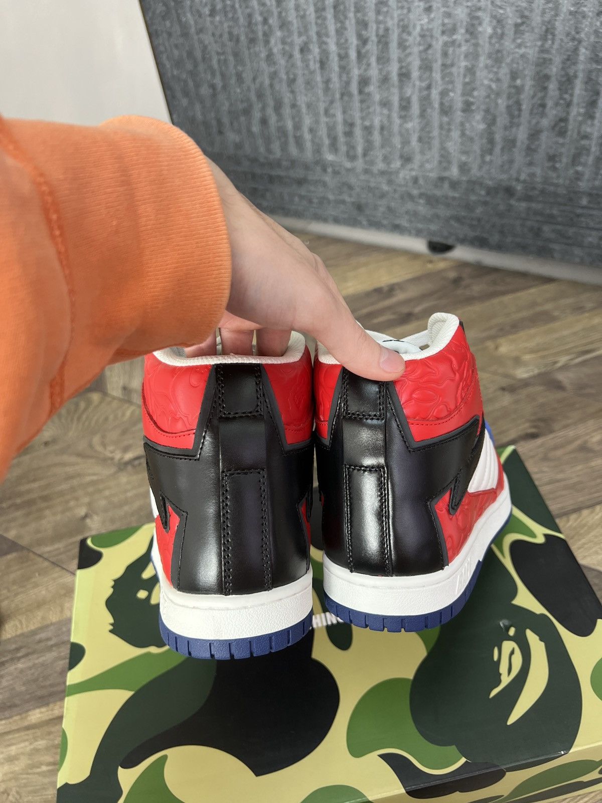 Bape Bape Sta 88 HI #1 sneakers Size US 9 / EU 42 - 7 Thumbnail
