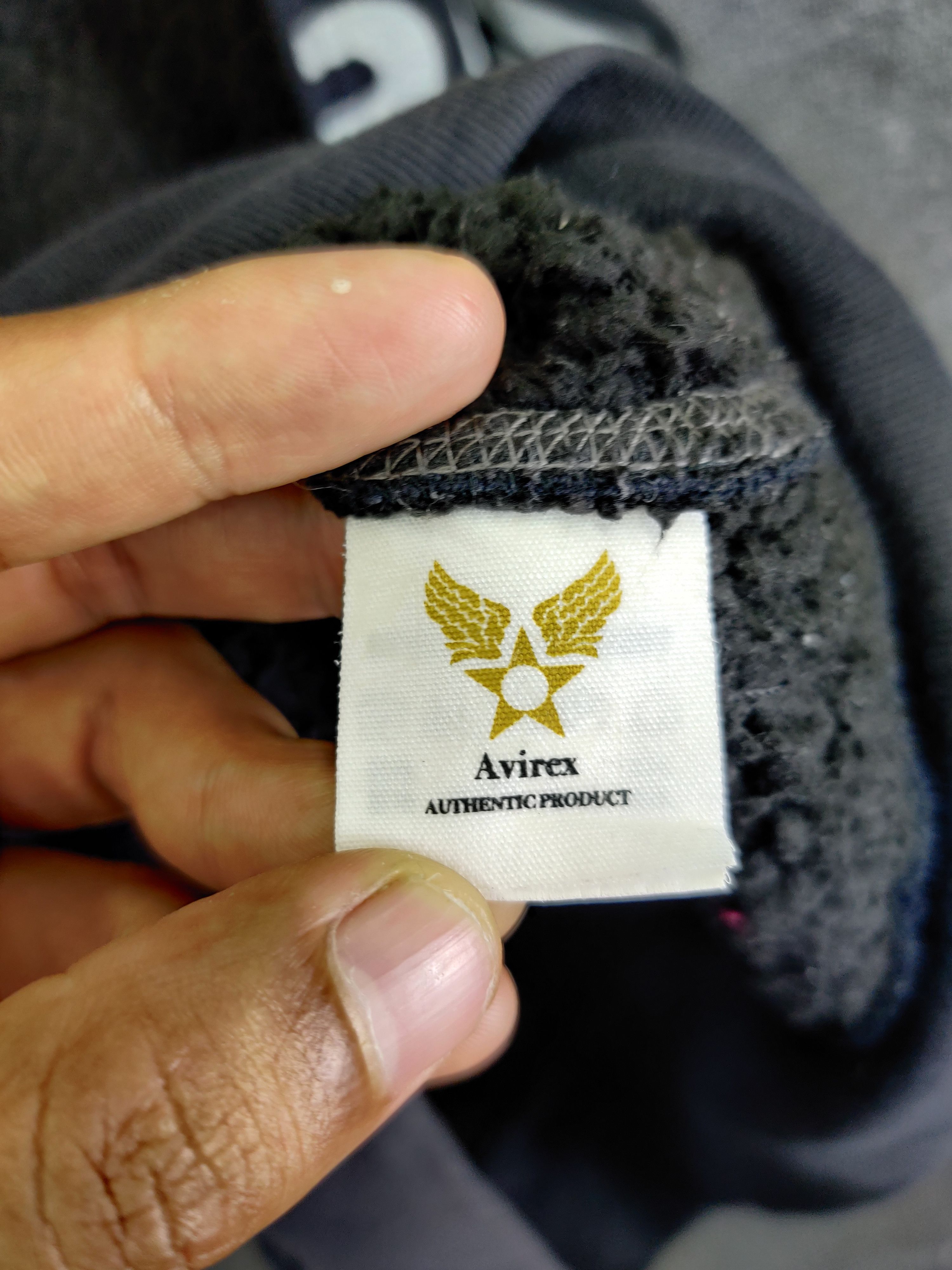 Avirex Vintage Avirex USAAF Shearling Zipper Hoodie Size US L / EU 52-54 / 3 - 12 Thumbnail