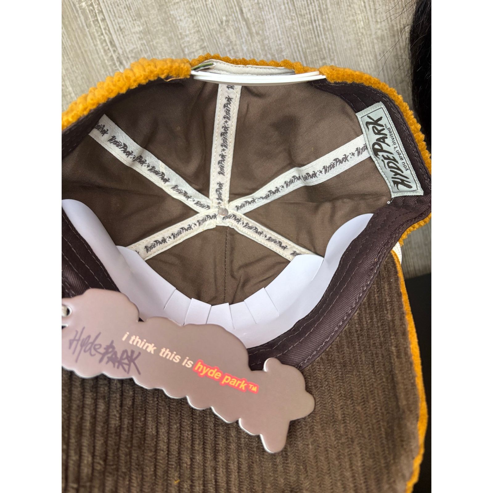 Other NWT in bag, Men's Hyde Park - Weekend Cap Vintage Orange Size ONE SIZE - 5 Thumbnail