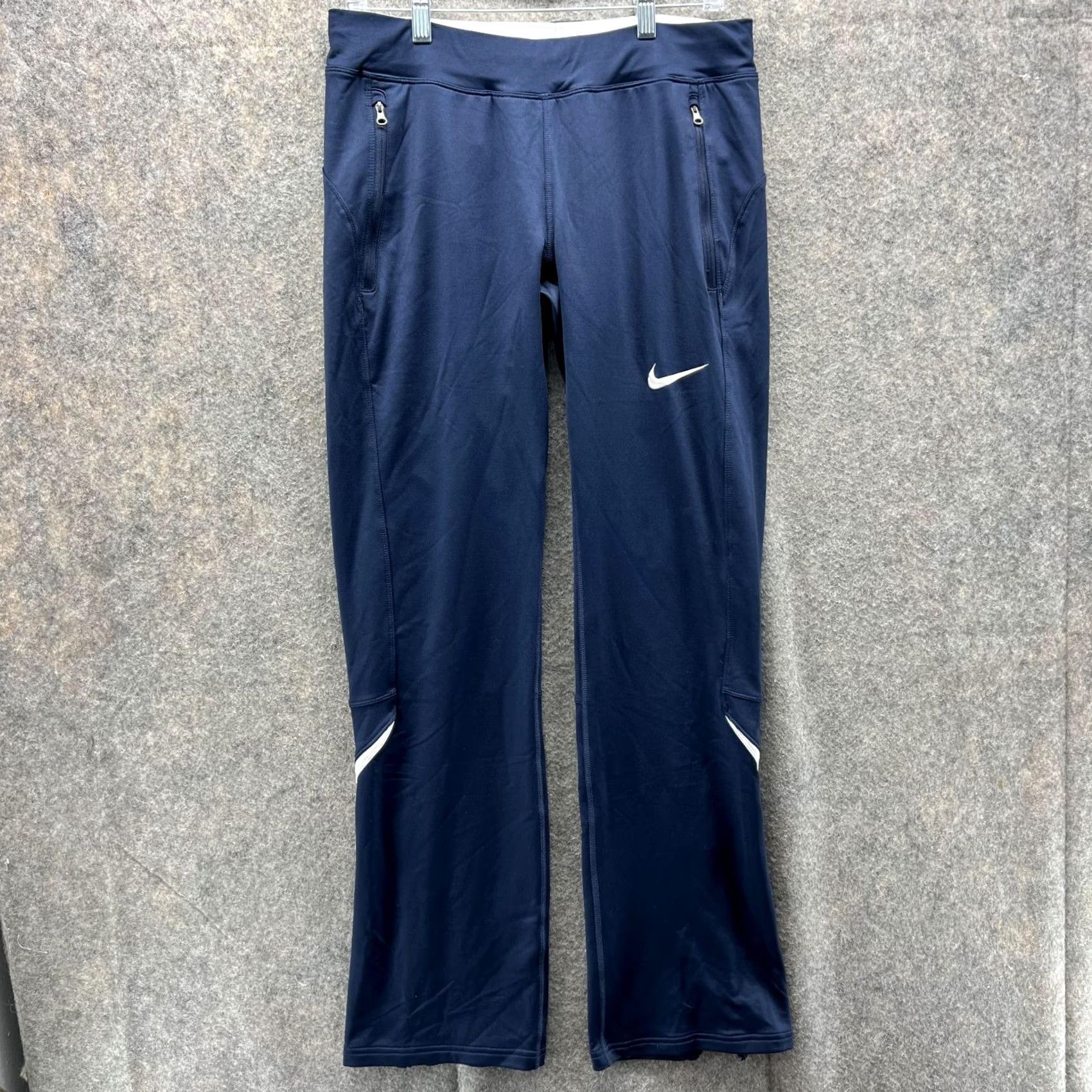 Nike Nike Sweatpants Women Medium Blue Navy Training Outdoors Running Swoosh Vintage Size 32" / US 10 / IT 46 - 2 Thumbnail