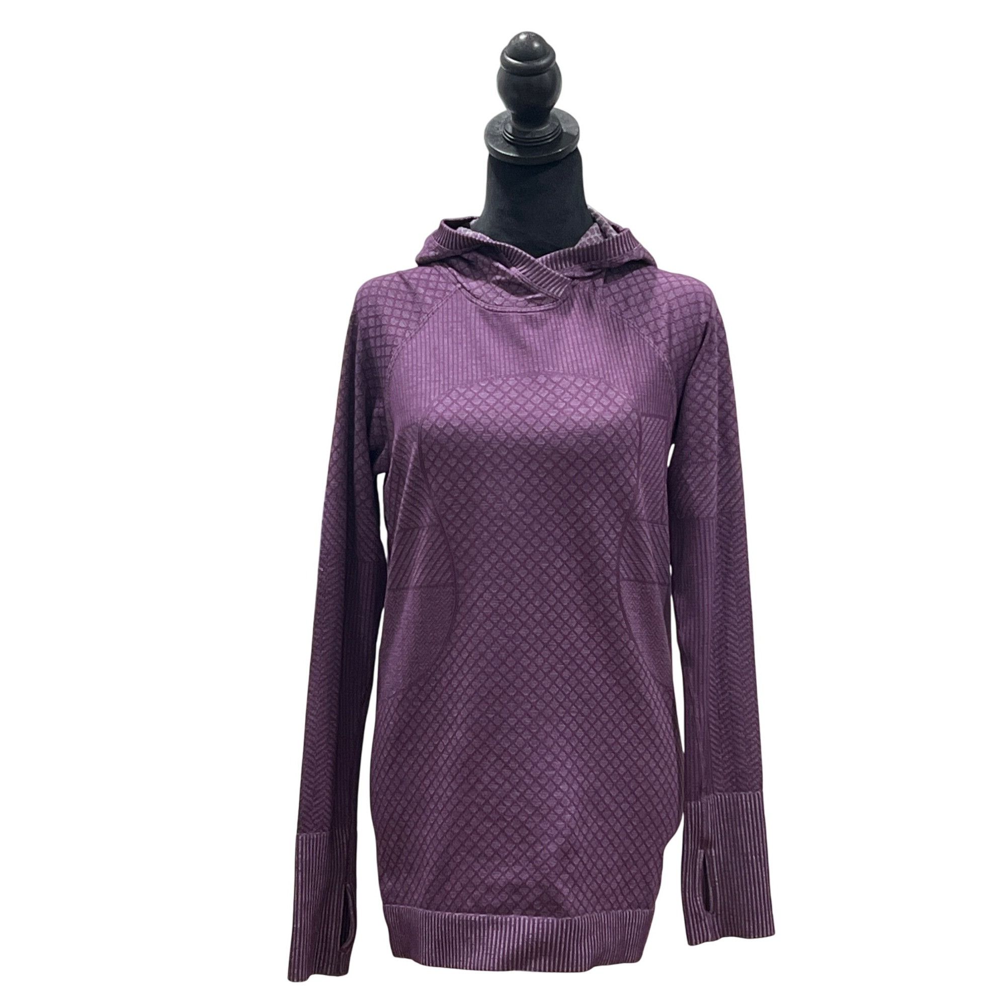 Lululemon Lululemon Rest Less Hoodie *Patchwork Galactic Grape / Silve Size L / US 10 / IT 46 - 2 Thumbnail