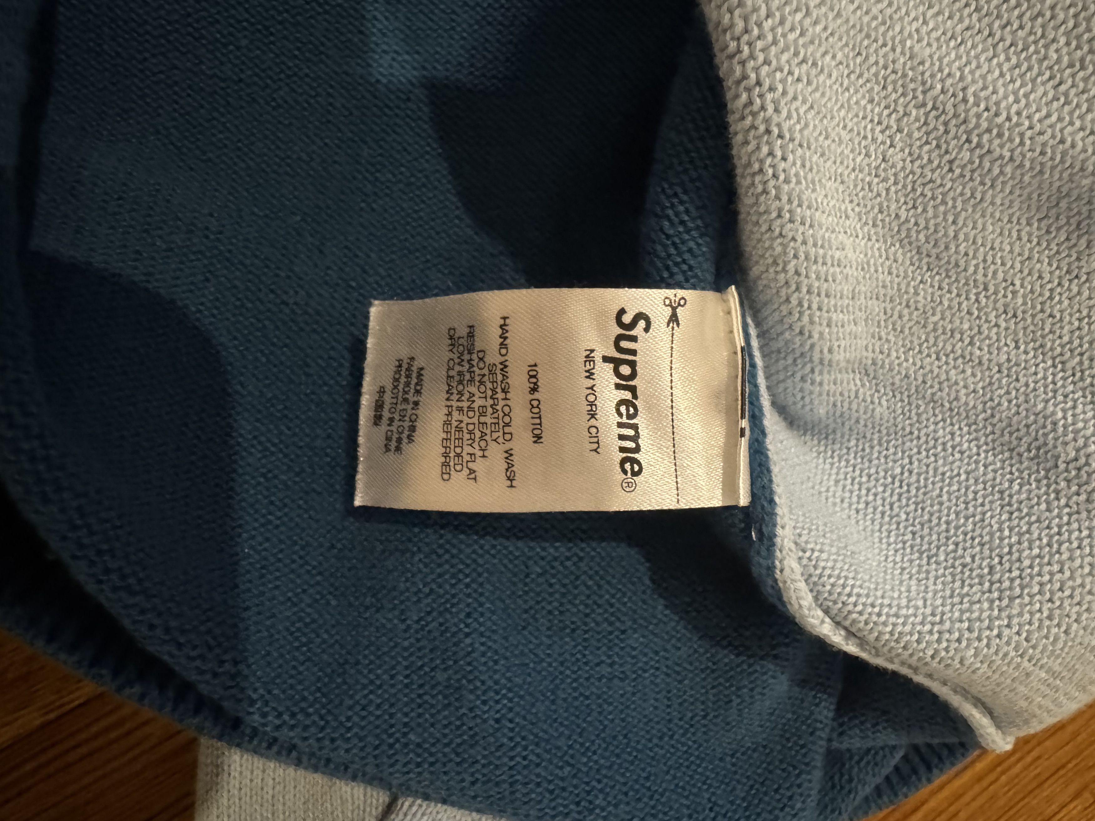 Supreme Jacquard 2 Tone Sweater Strickpullover Size US M / EU 48-50 / 2 - 5 Thumbnail