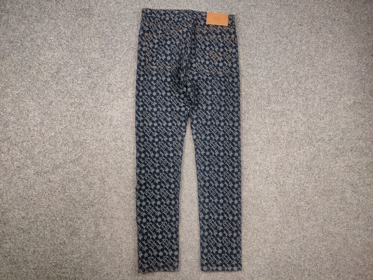 Tommy Hilfiger Richard Quinn Tommy Hilfiger Monogram jacquard Denim Jeans Size US 32 / EU 48 - 5 Thumbnail