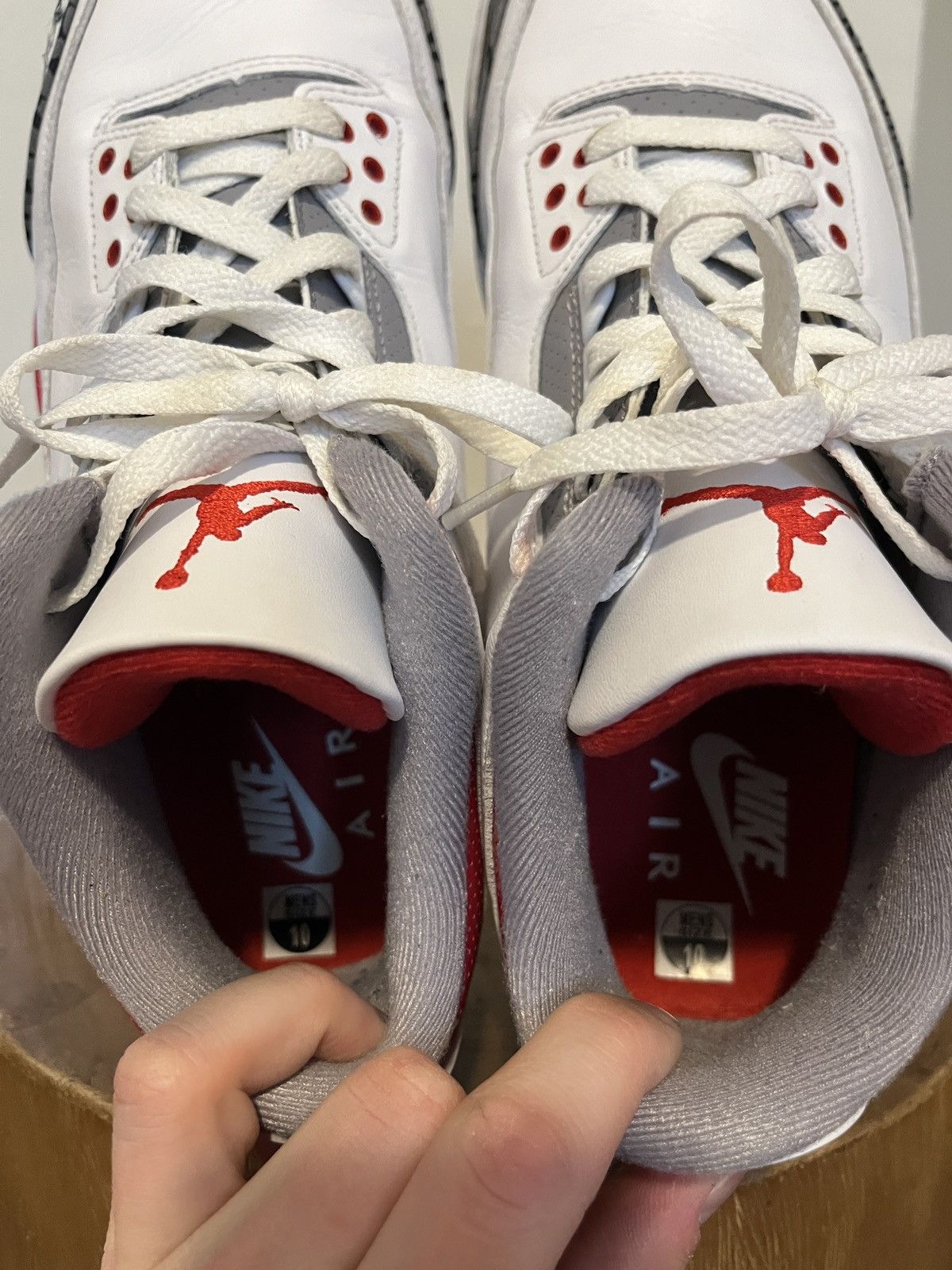 Jordan Brand Jordan 3 Retro Fire Red (2022) Size US 10 / EU 43 - 7 Thumbnail