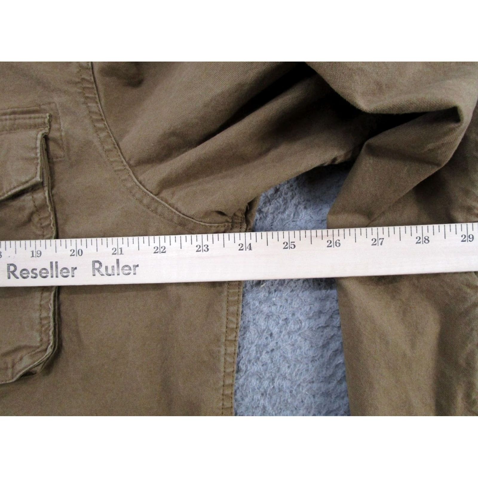 Old Navy Old Navy Mens Full Zip Packable Hood Canvas Jacket Mens SZ L Utility Army Heavy Jacket Mens L Beige Army Size US L / EU 52-54 / 3 - 5 Thumbnail