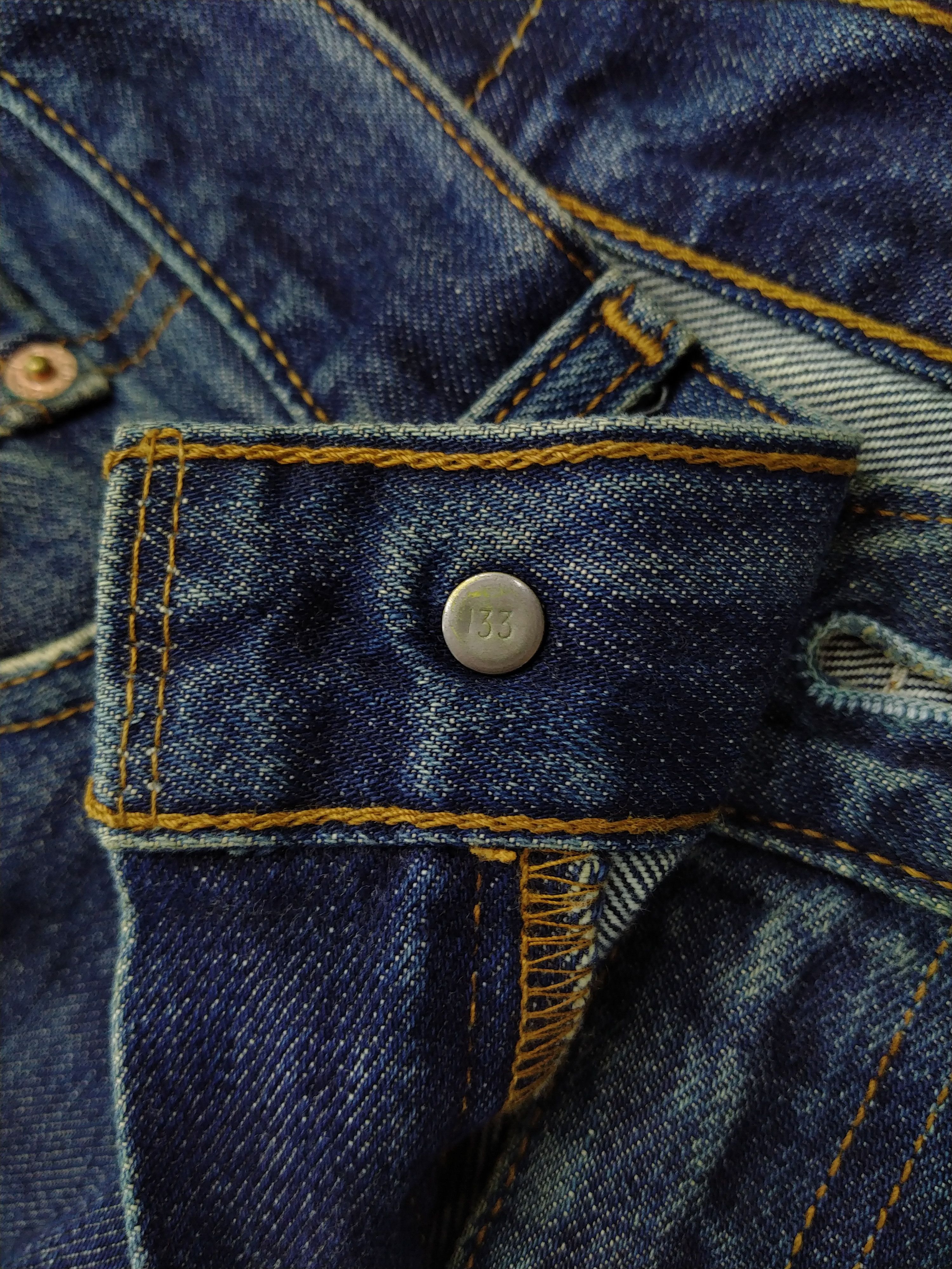 Levi's 90s Dirty Blue Vintage Levi's 506 Denim 33 x 30.5 -JN685 Size US 33 - 7 Thumbnail