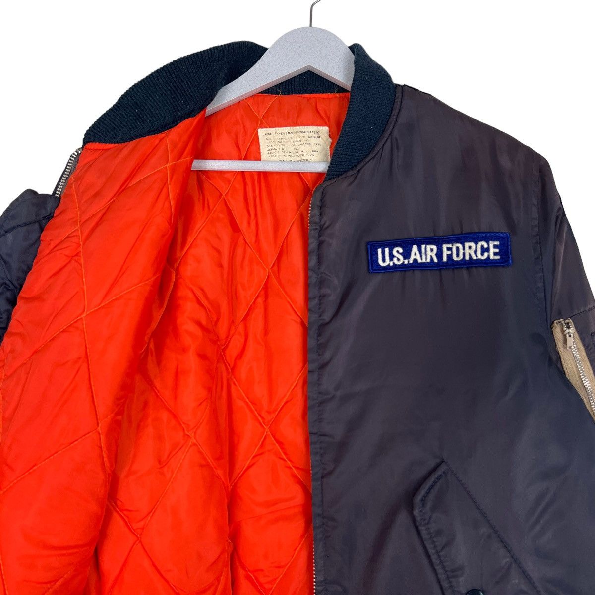 Japanese Brand 🔥 RIOT VINTAGE MA 1 BOMBER JACKET Size US M / EU 48-50 / 2 - 10 Thumbnail