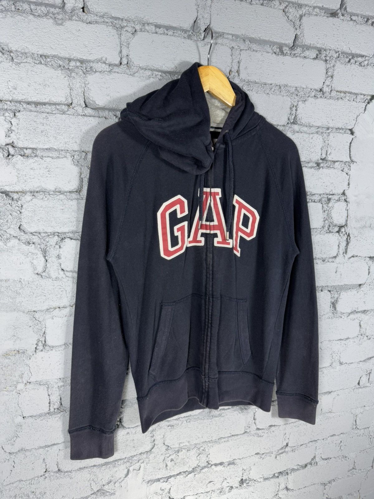 Gap Vintage Gap Sweat Hoodie Navy Size US XS / EU 42 / 0 - 2 Thumbnail