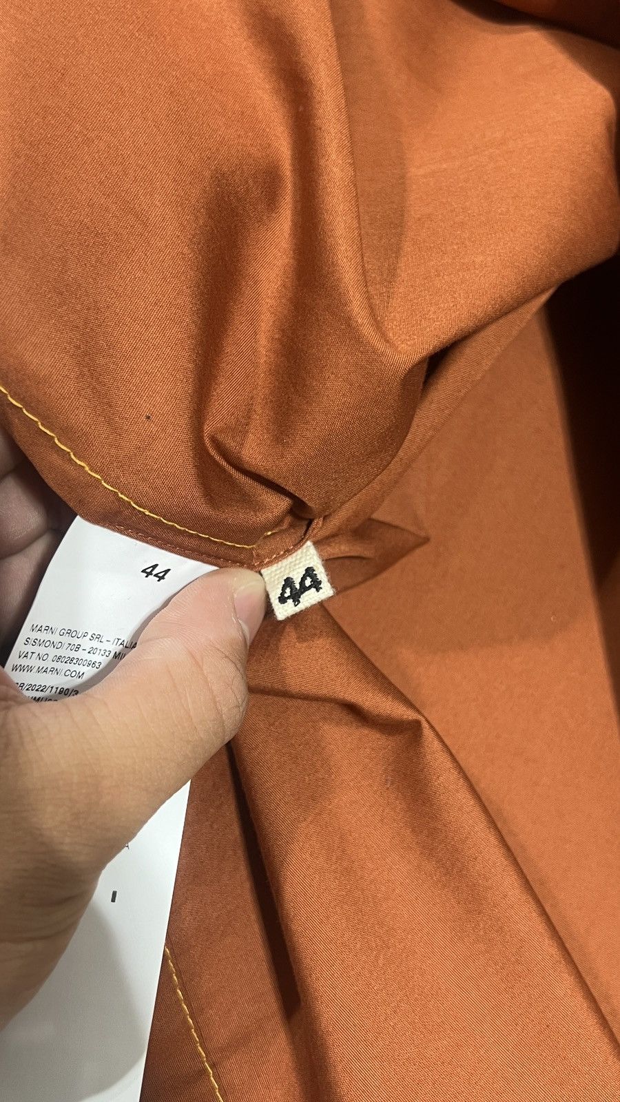 Marni Marni Button Up Pocket Logo Size US S / EU 44-46 / 1 - 8 Thumbnail