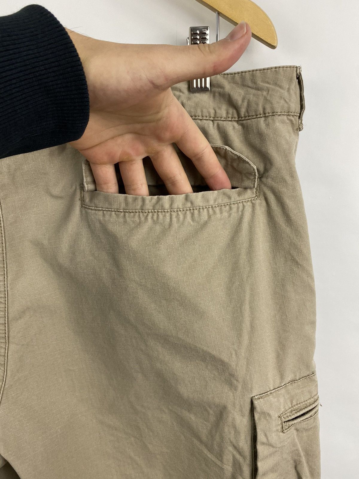 Nike 🇺🇸 Vintage 90s Nike Military Multi Pocket Cargo Shorts Size US 36 / EU 52 - 7 Thumbnail