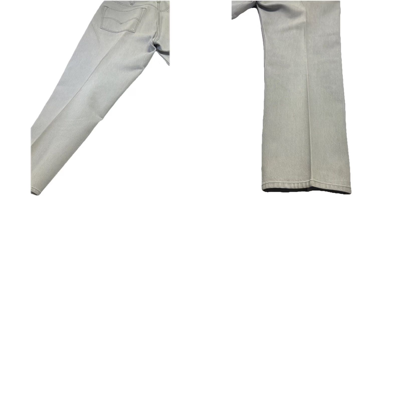 Levi's Levi’s 501 Jeans Gray Faded Straight Button Fly Denim Grunge Men 40x28 Inseam 28in Vintage No Regular 5-Pocket Cotton Denim Bis Size US 40 / EU 56 - 11 Thumbnail