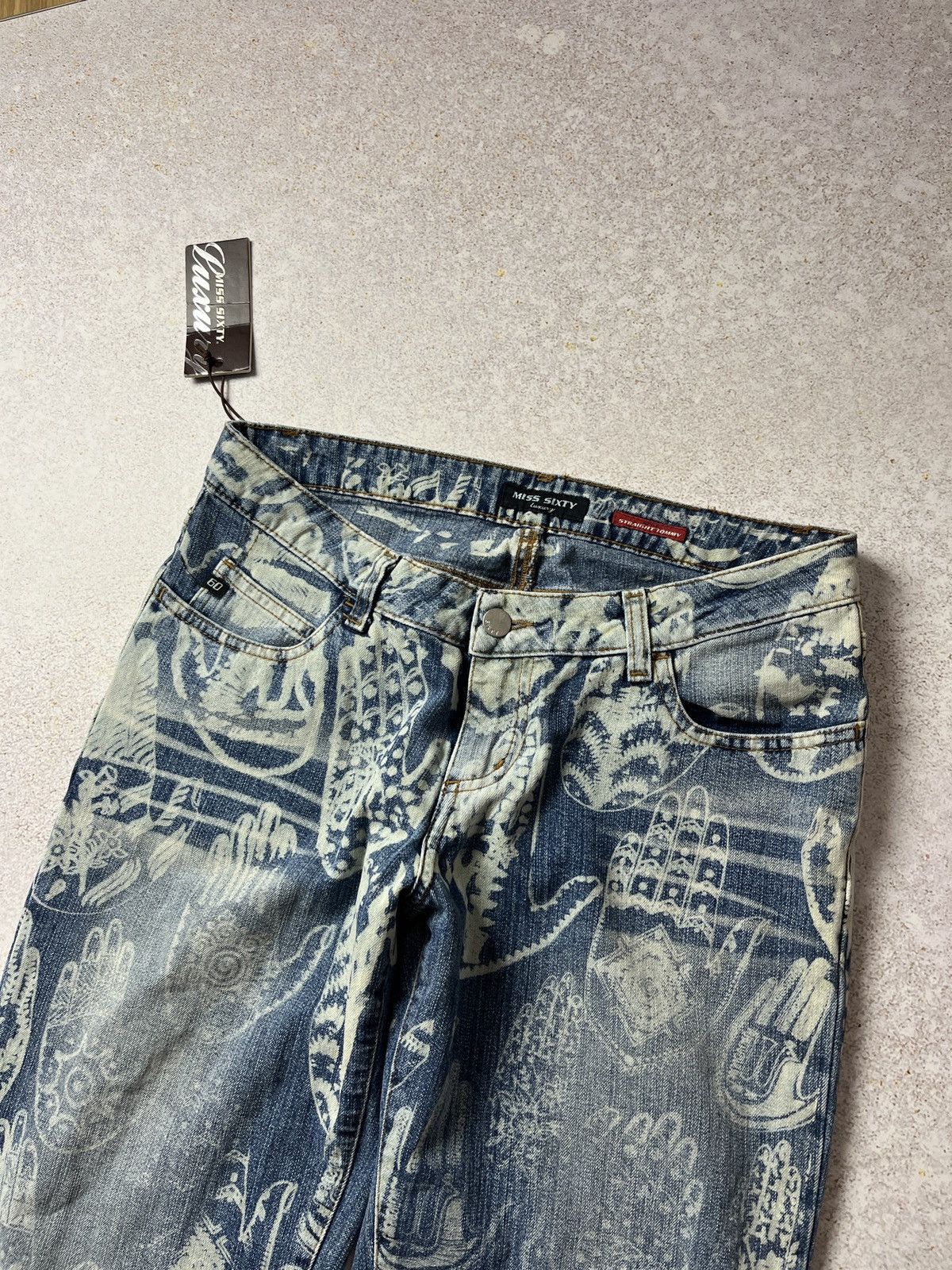 Miss Sixty DDP Miss Sixty Luxury Straight Tommy Trousers Jeans Y2K Size 30" / US 8 / IT 44 - 3 Thumbnail