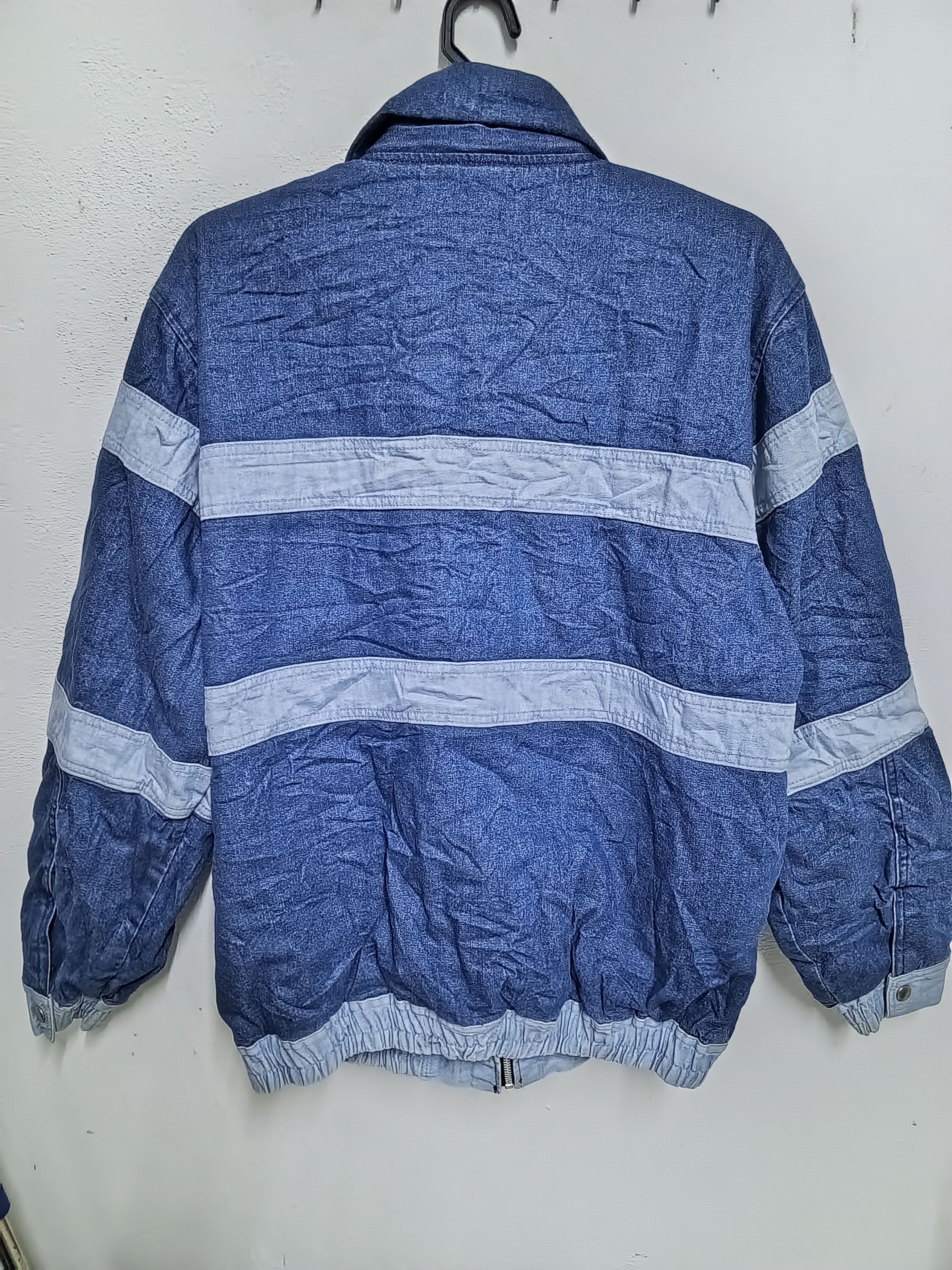 Vintage PIAA SPORT DENIM ZIPPER JACKET RARE Size US XL / EU 56 / 4 - 2 Thumbnail