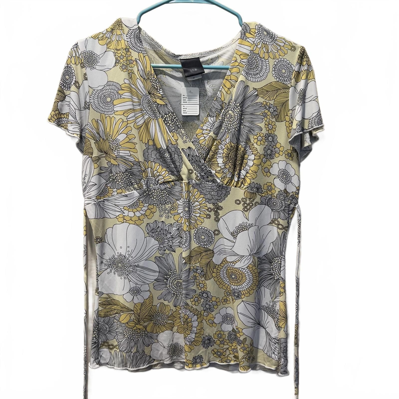 Other i.t.b. Floral Wrap Top for Women Size M / US 6-8 / IT 42-44 - 1 Thumbnail
