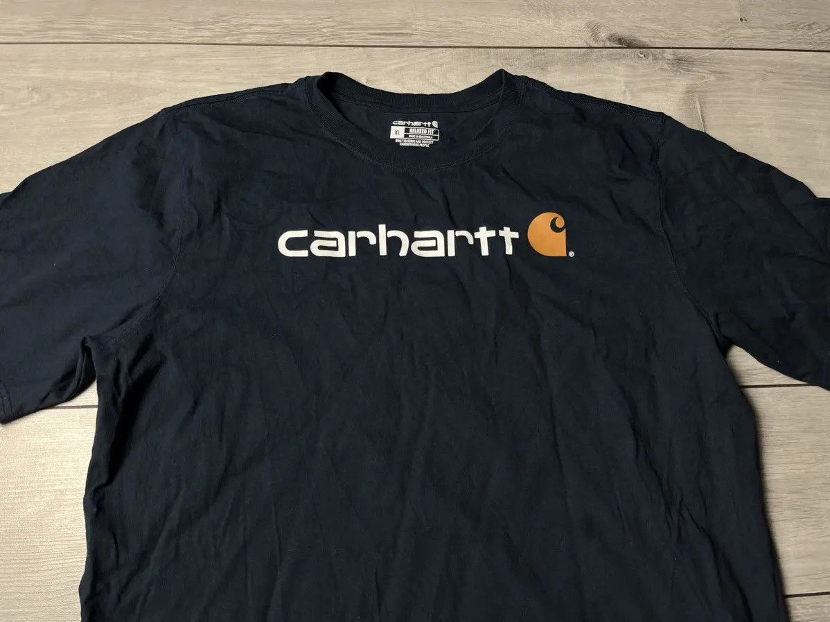 Carhartt Vintage Carhartt T-shirt 90s spellout size XLarge Size US XL / EU 56 / 4 - 3 Thumbnail