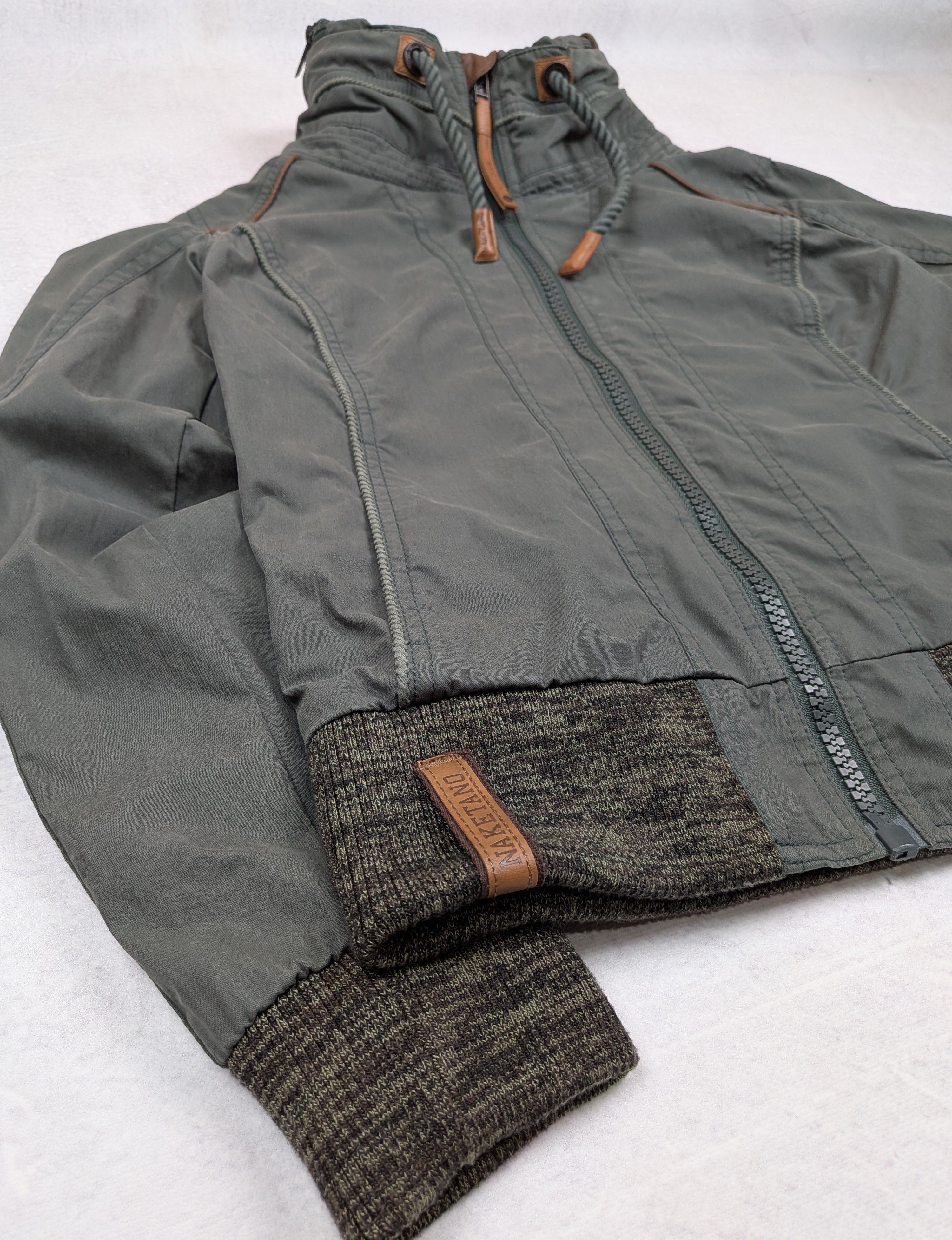 Naketano Naketano Brave New World Dark Olive Jacket Size M Size US M / EU 48-50 / 2 - 4 Thumbnail