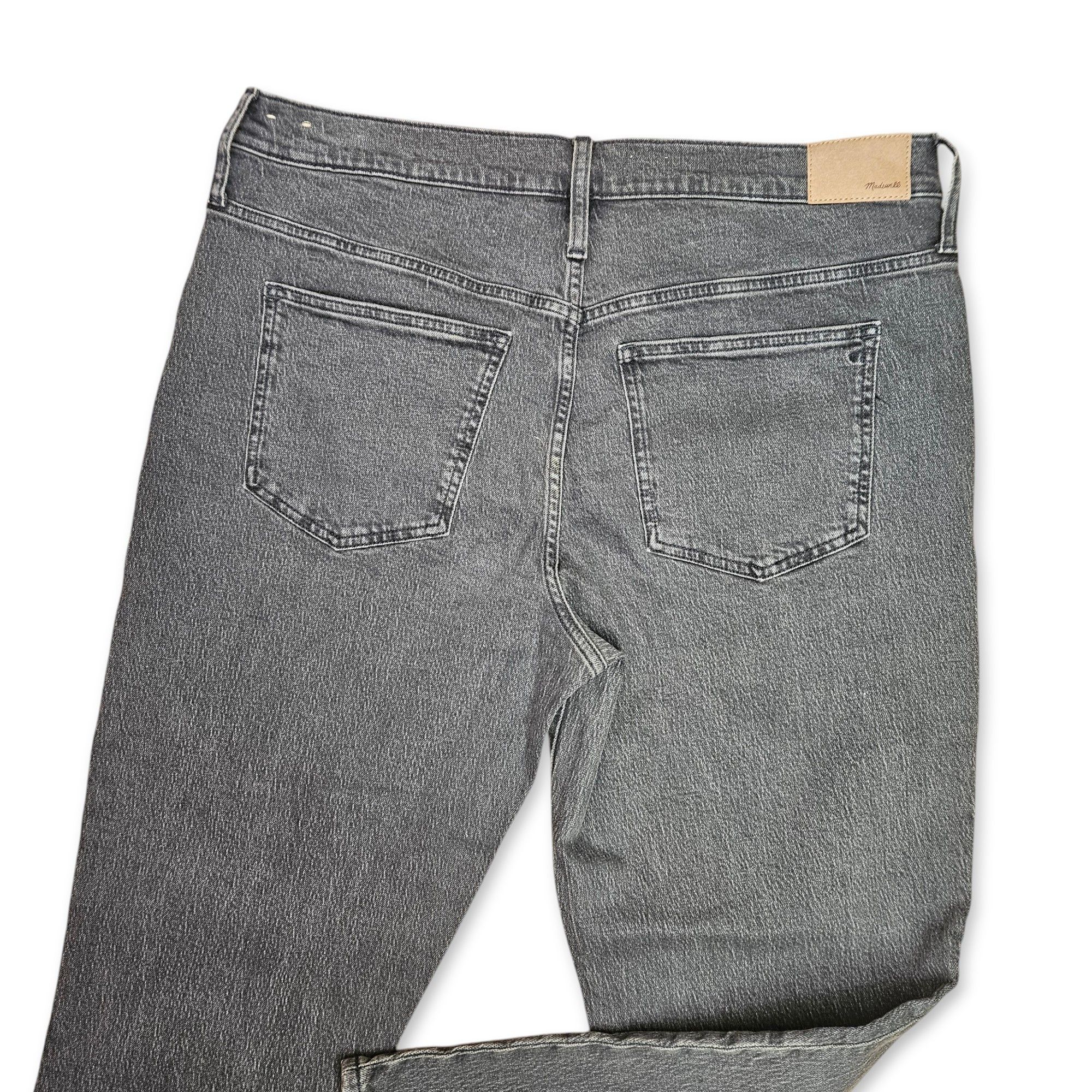 Madewell Madewell Size 33 Jeans Perfect Vintage Black Grey Wash High Size 42" / US 20 - 5 Thumbnail