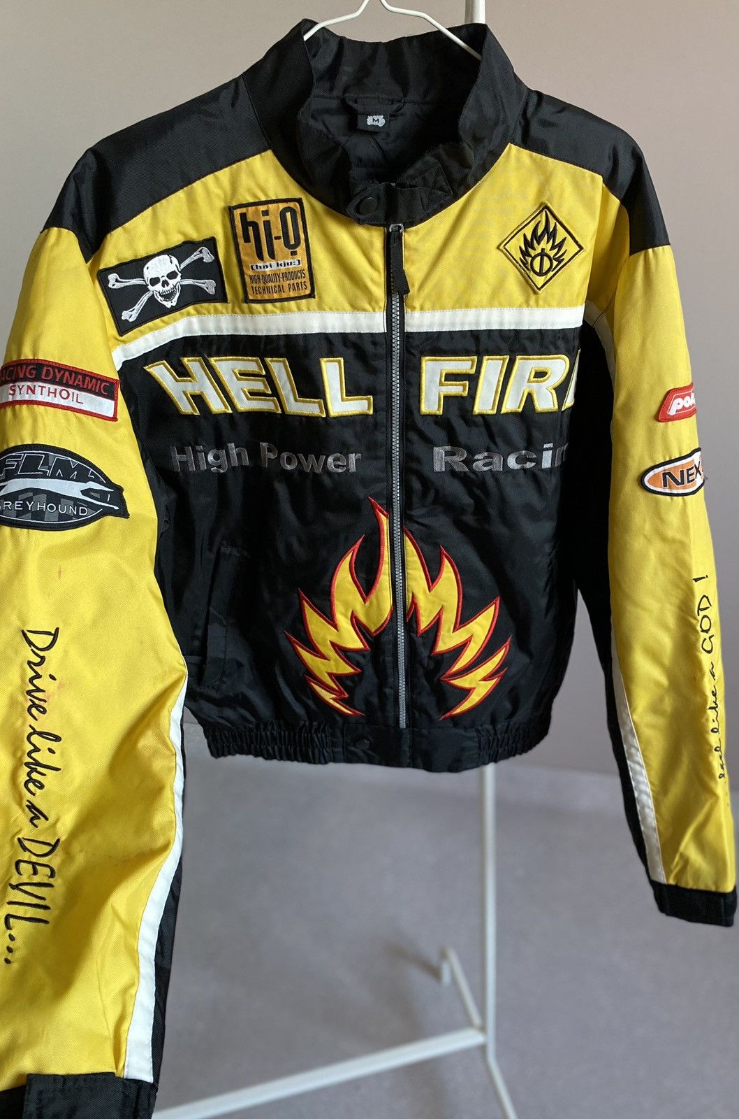 Vintage Vintage HELLFIRE Hell Fire High Power Racing Jacket Coat Size US M / EU 48-50 / 2 - 8 Thumbnail