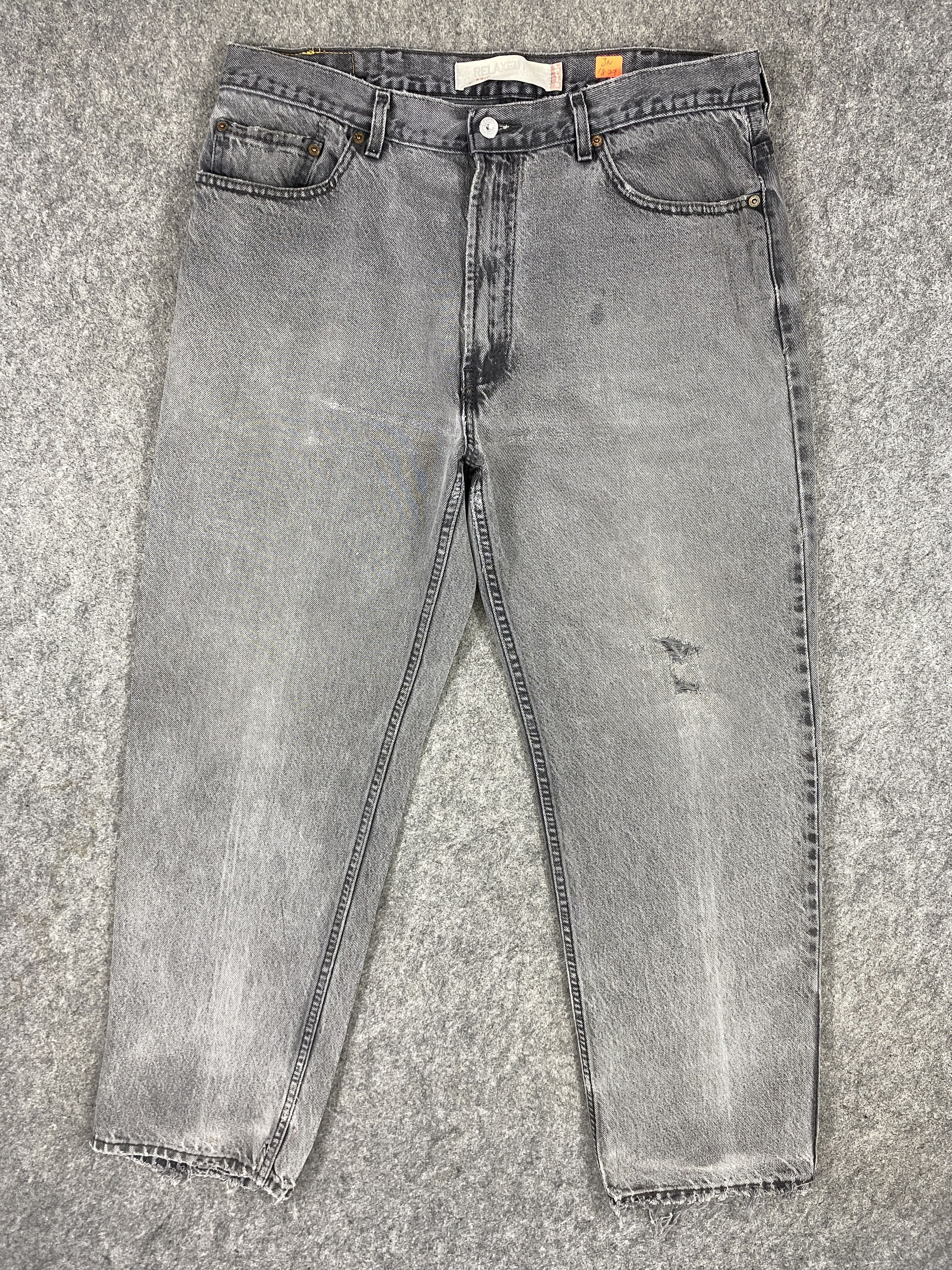 Grey Vintage Levi's 550 Jeans 37x31 Denim -JN1827
