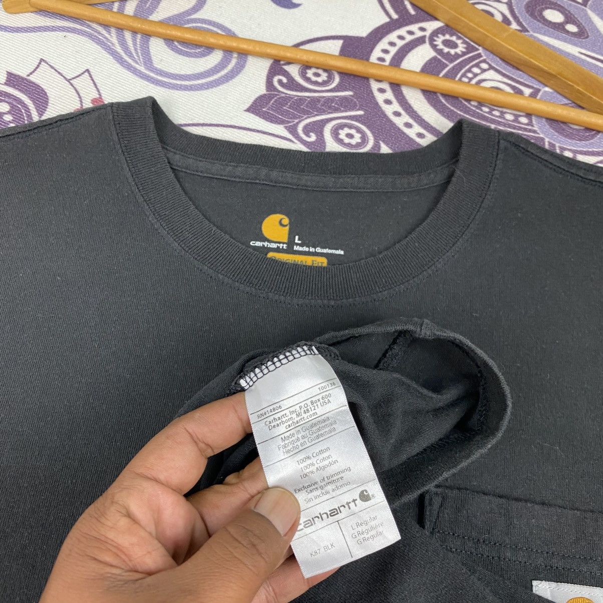 Carhartt Rare🔥Carhartt Pocket Shirt Small Logo Spell Out Size US XL / EU 56 / 4 - 7 Thumbnail