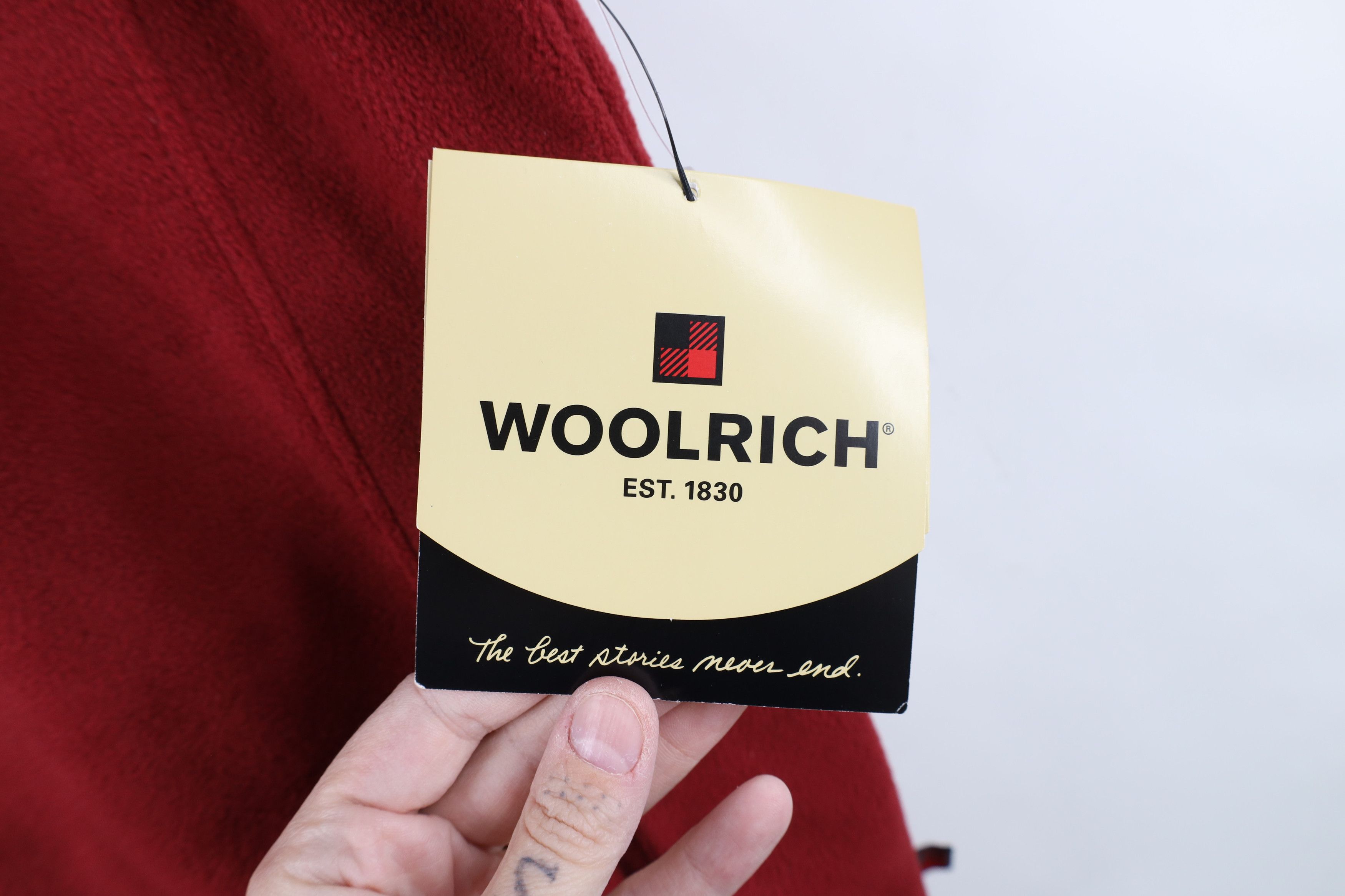 Woolrich Woolen Mills Deadstock Vintage Woolrich Full Zip Fleece Vest Jacket Size L / US 10 / IT 46 - 4 Thumbnail