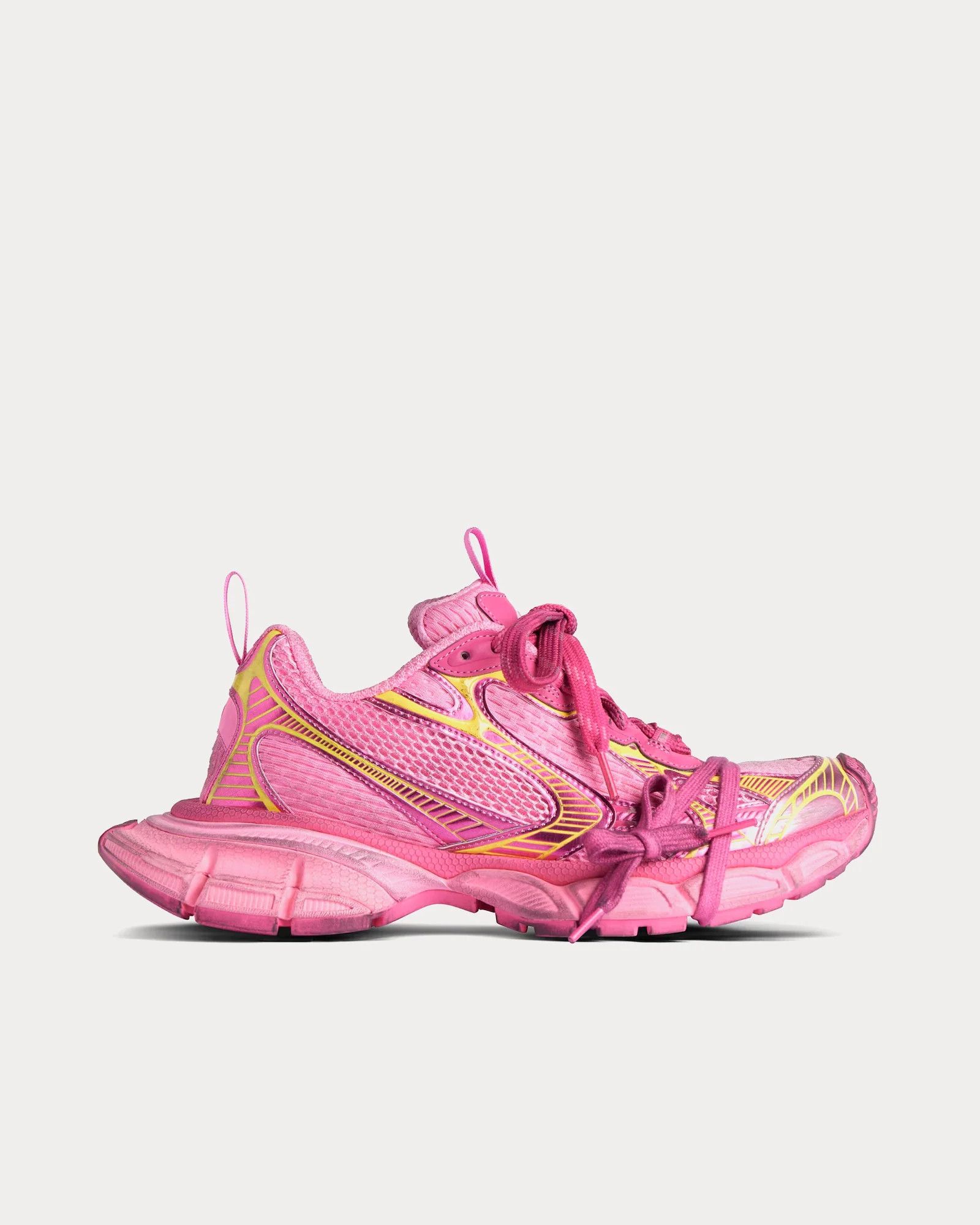 Balenciaga o1bcso1str0426 3XL Sneakers in Pink Size US 7 / IT 37 - 1 Thumbnail