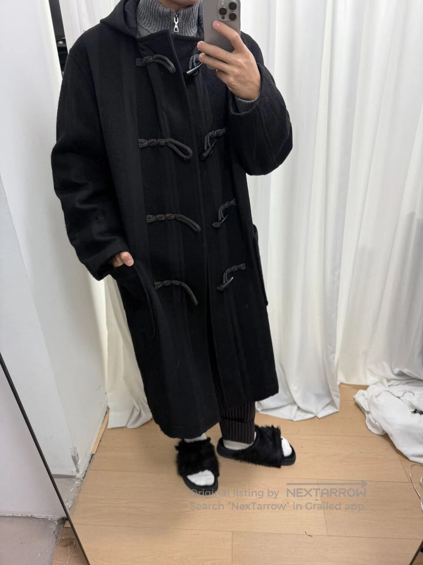 Yohji Yamamoto Yohji Yamamoto Striped Oversized Coat. Size US M / EU 48-50 / 2 - 9 Thumbnail