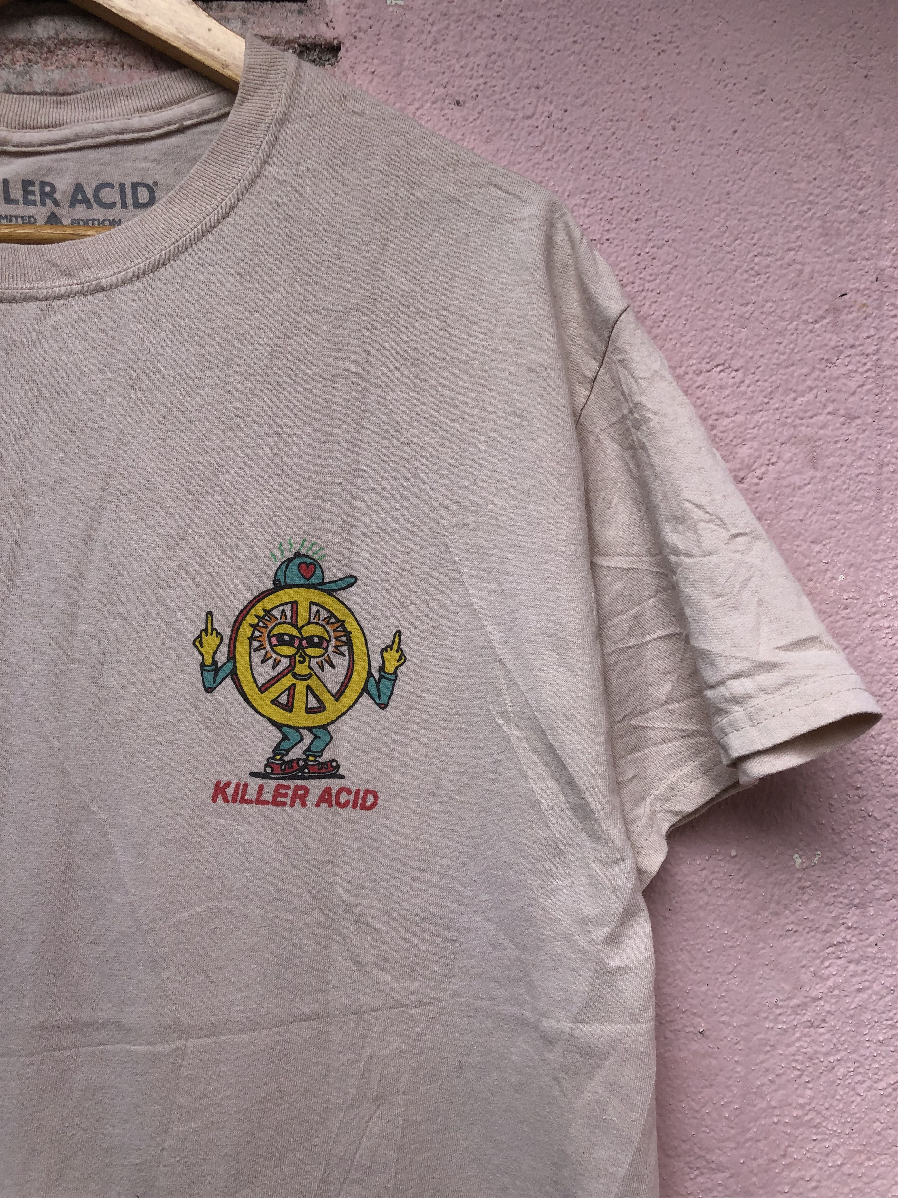 Killer Acid Killer Acid Limited Edition Backhit Streetwear Tee Size US L / EU 52-54 / 3 - 4 Thumbnail