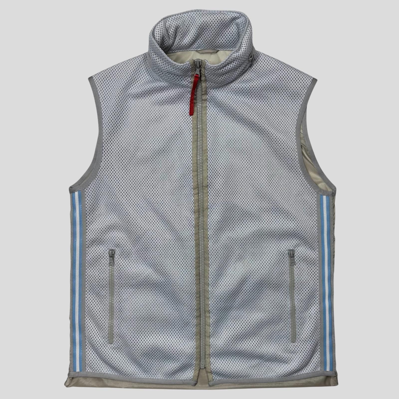 Prada Prada Sport SS00 Gel Seam Convertible Mesh Gilet - IT48 Size US M / EU 48-50 / 2 - 4 Thumbnail