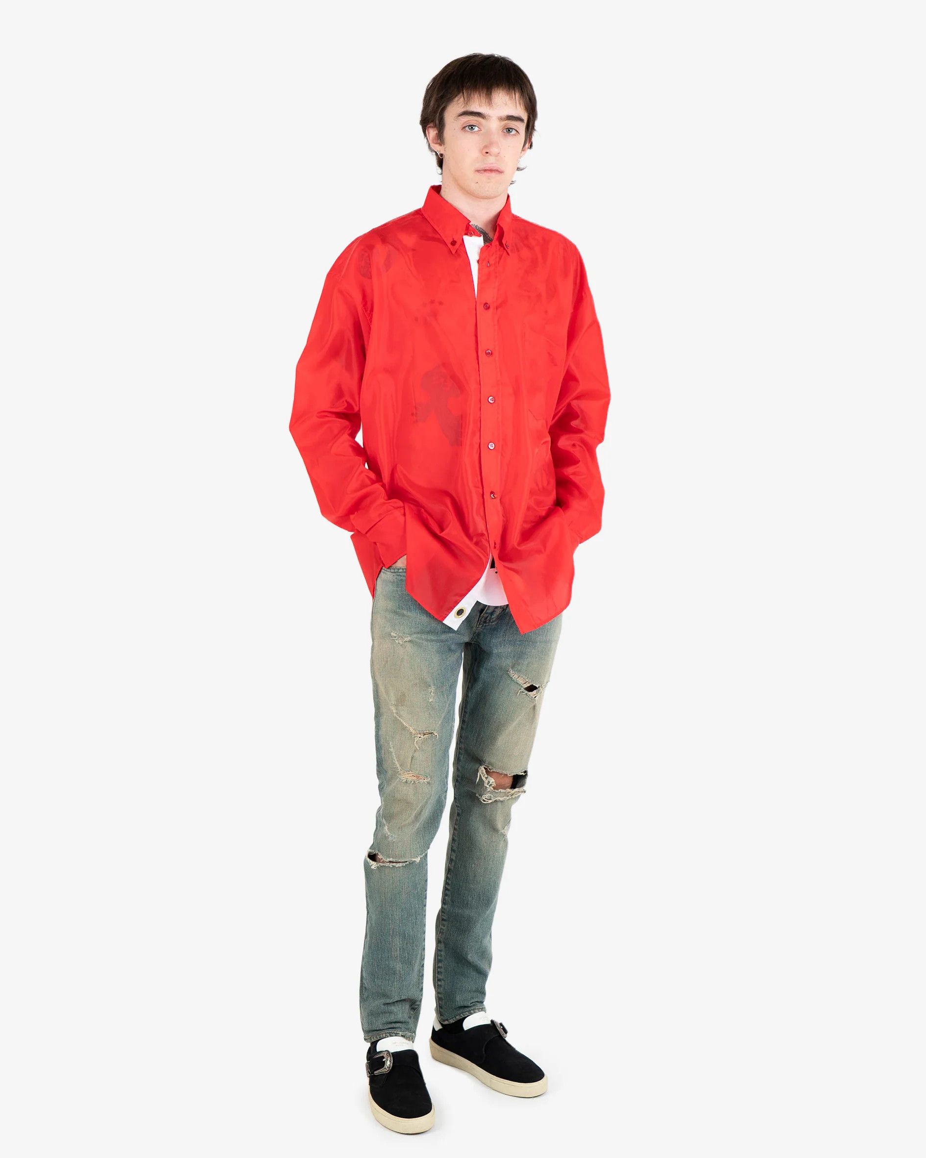 Vetements SS19 China Flag Shirt Sample Size US M / EU 48-50 / 2 - 9 Thumbnail