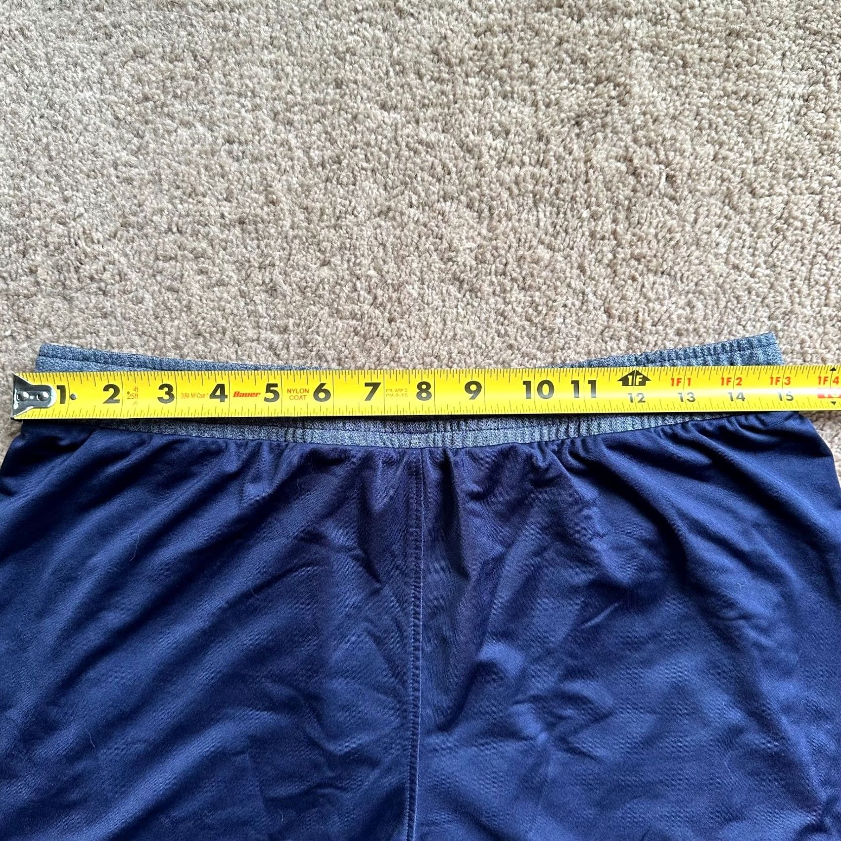 Under Armour Under Armour Basketball Shorts Mens Large Navy Blue Fleece Pockets 30x9 Mid Rise Drawstring Athletic Size US 30 / EU 46 - 5 Thumbnail