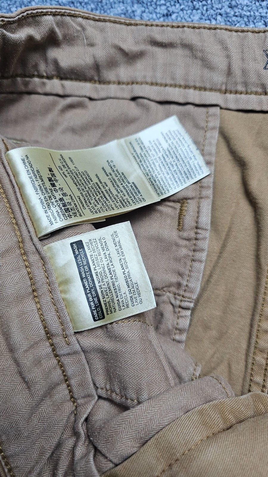 Levi's Levi's XX Chino Standard Taper Pants Khaki W32 L32 Size US 32 / EU 48 - 7 Thumbnail