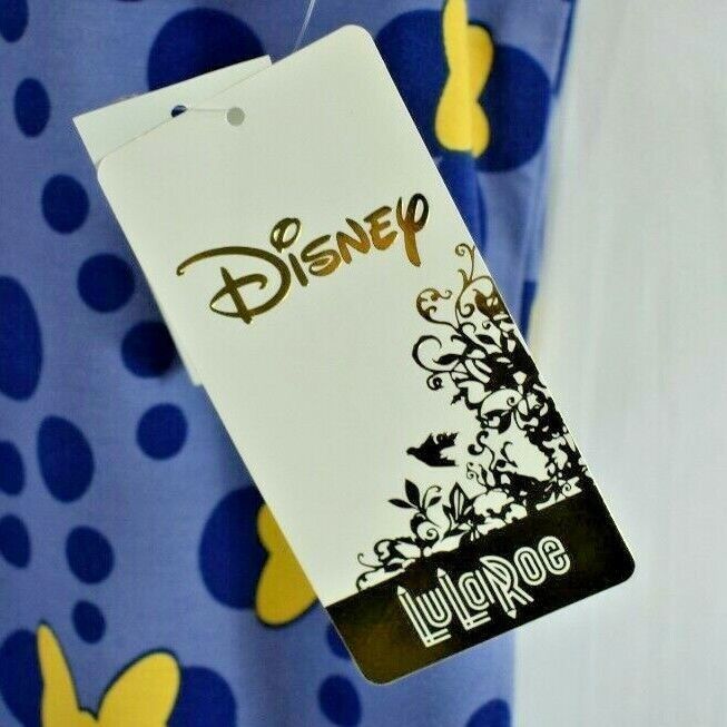 Other LuLaRoe Misses Small Disney Blue Minnie Mouse Short Sleeve I Size S / US 4 / IT 40 - 3 Thumbnail