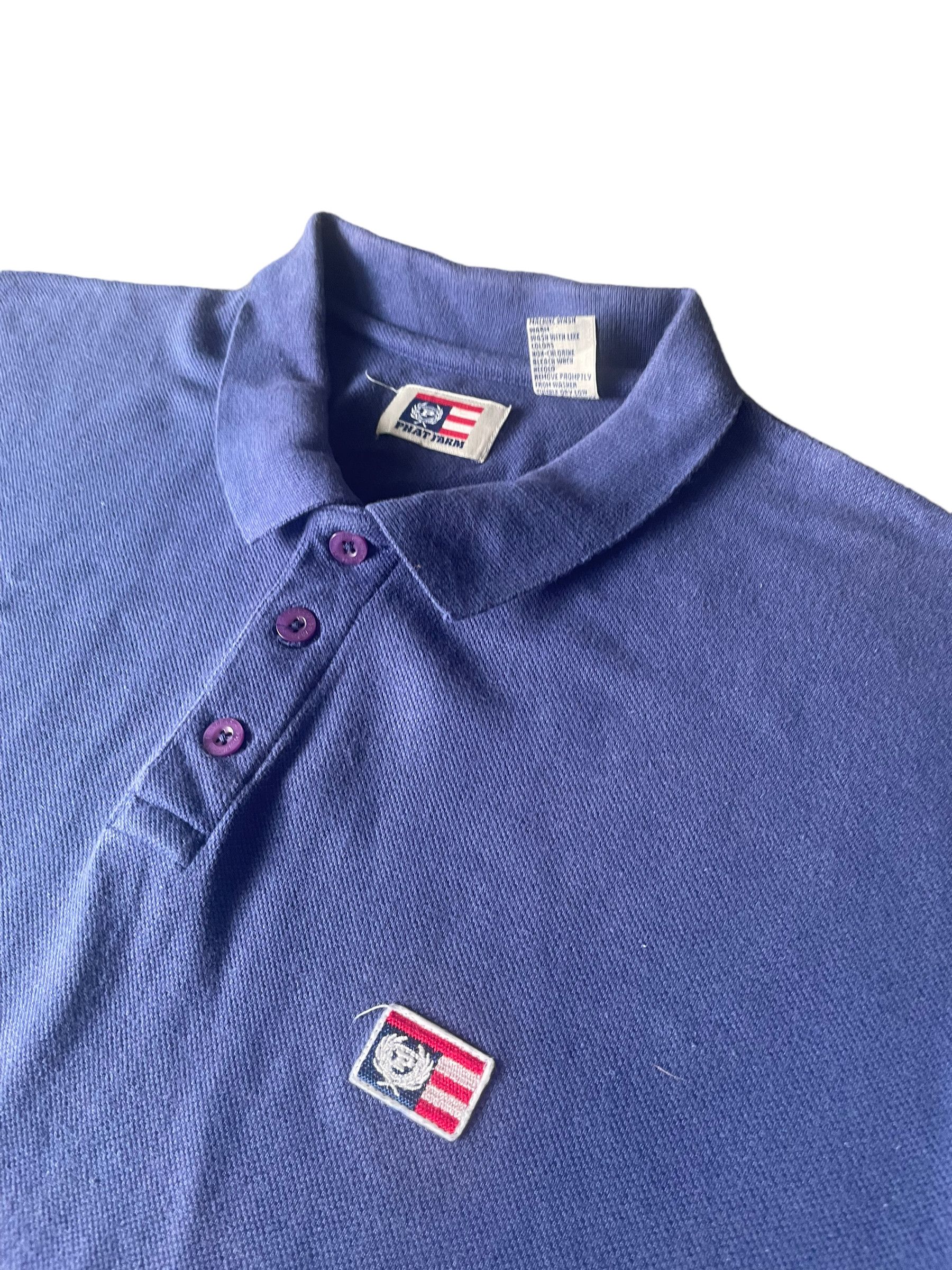 Designer × Phat Farm × Vintage Phat Farm Polo Tshirt Faded Wash Size US XL / EU 56 / 4 - 3 Thumbnail