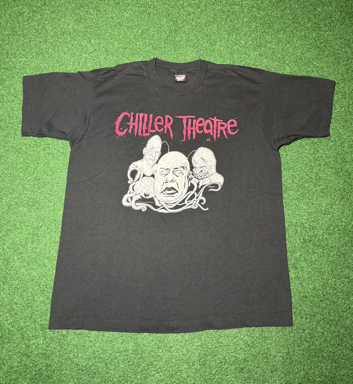 Vintage Vintage 90s Chiller Theatre Horror TV Movie XL RARE T Shirt Size US XL / EU 56 / 4 - 1 Thumbnail