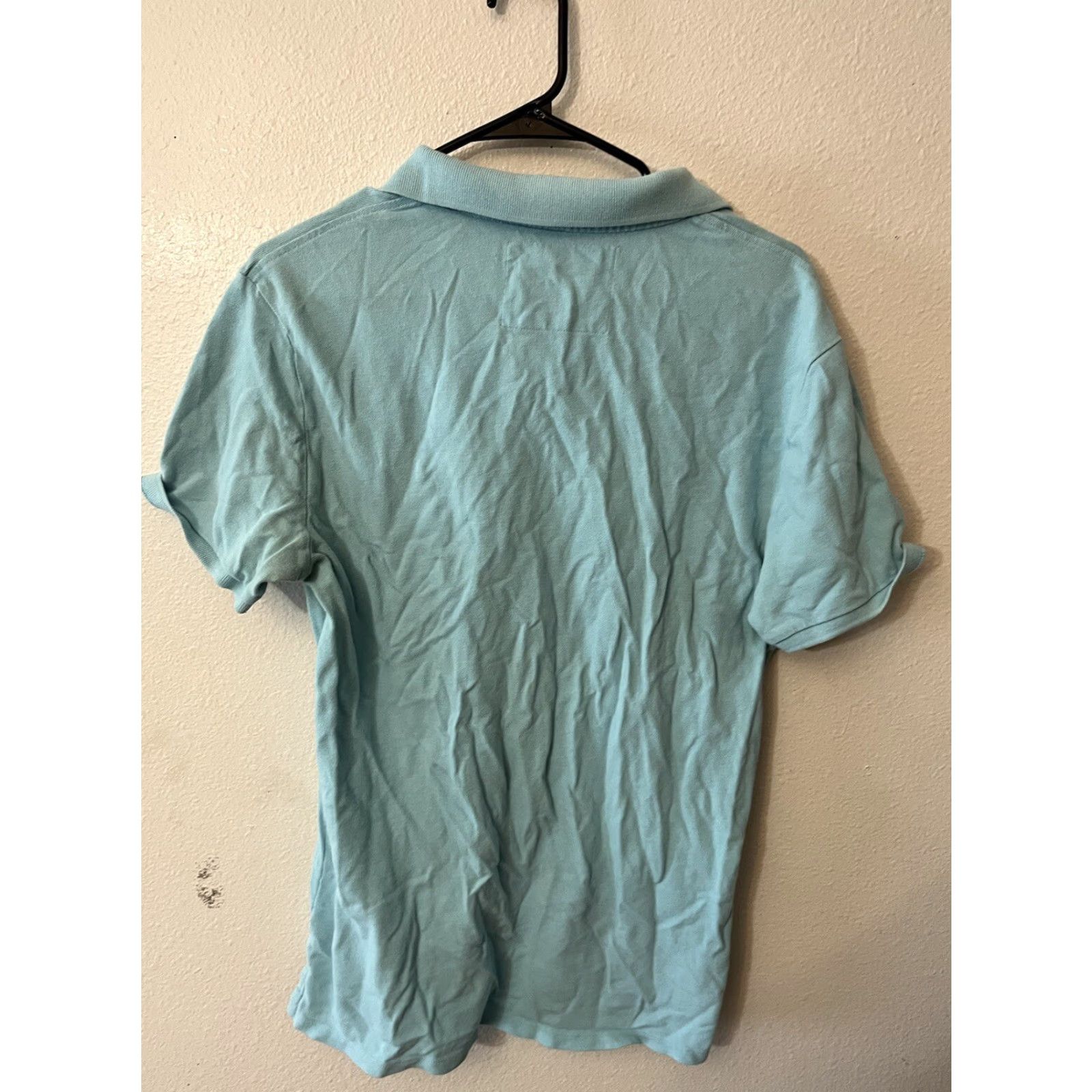 Express EXPRESS Modern Fit Polo Shirt Mens Large Blue Short Sleeve Cotton Logo Polo Shirt - Express Shirt Mens L Blue Polo Athletic Fit Casual Men’s Size L Size US L / EU 52-54 / 3 - 3 Thumbnail